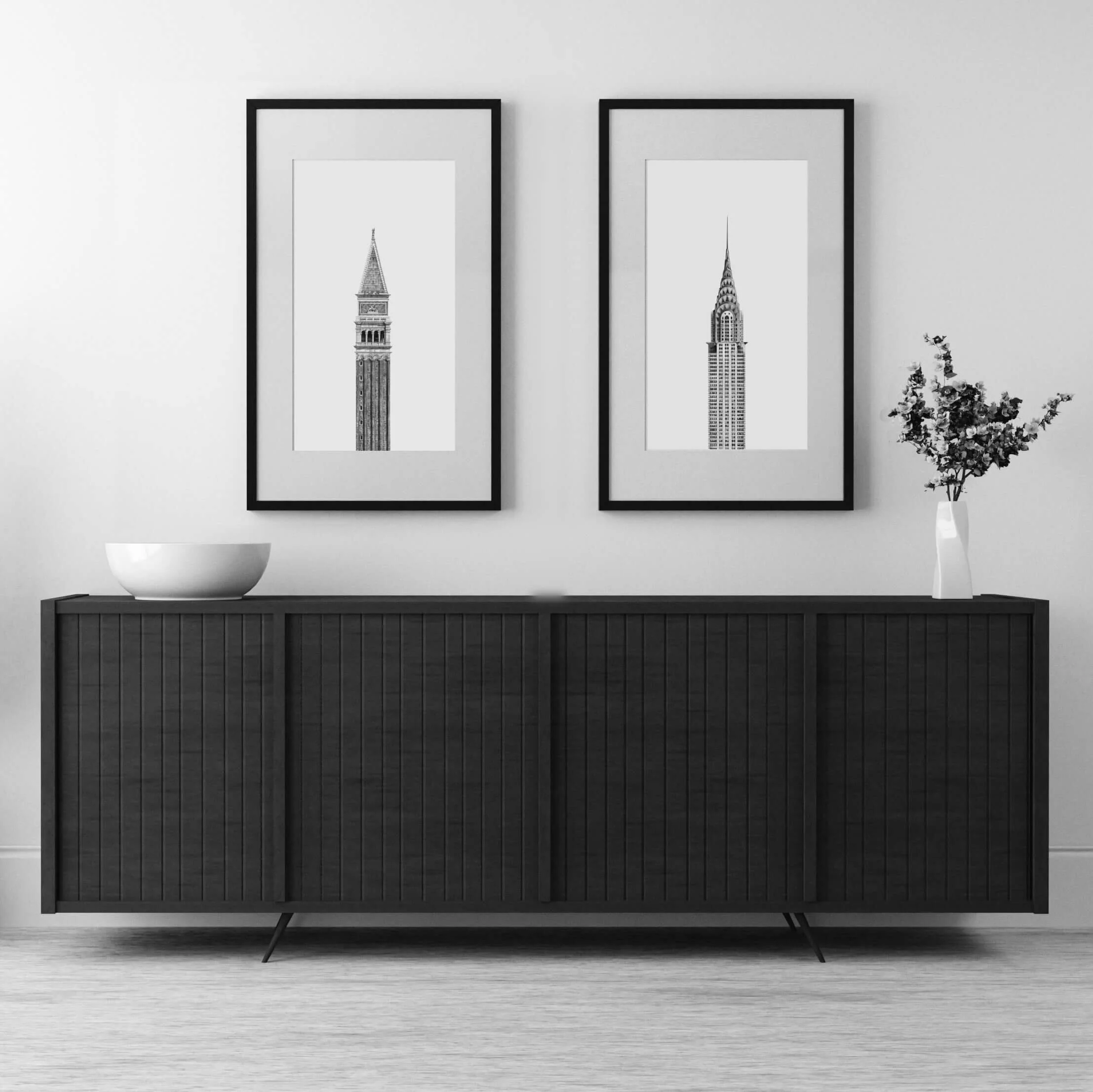 Chrysler Building Print Interior Design