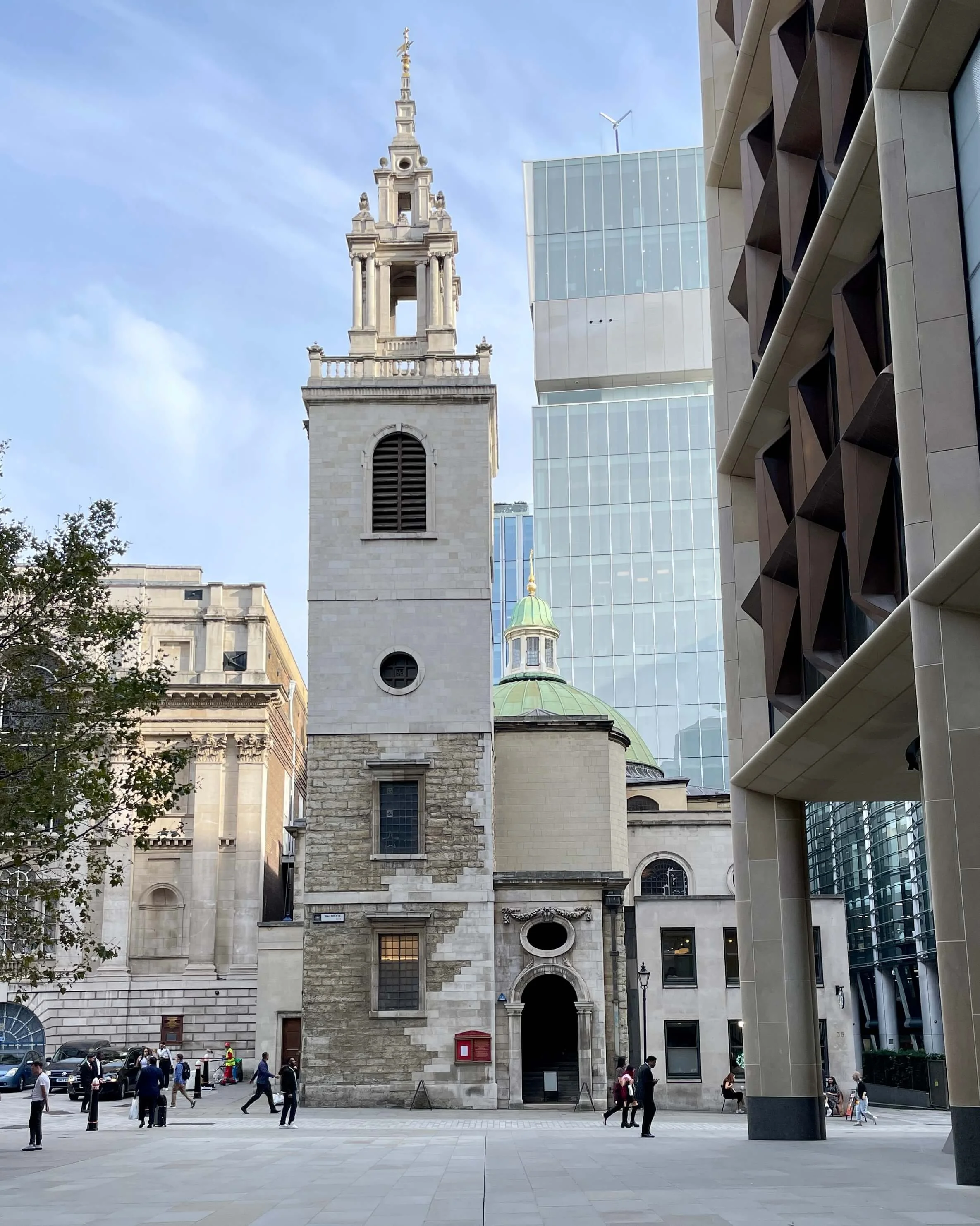  This church is round the corner from my studio so I had the pleasure of walking past it almost every day. 