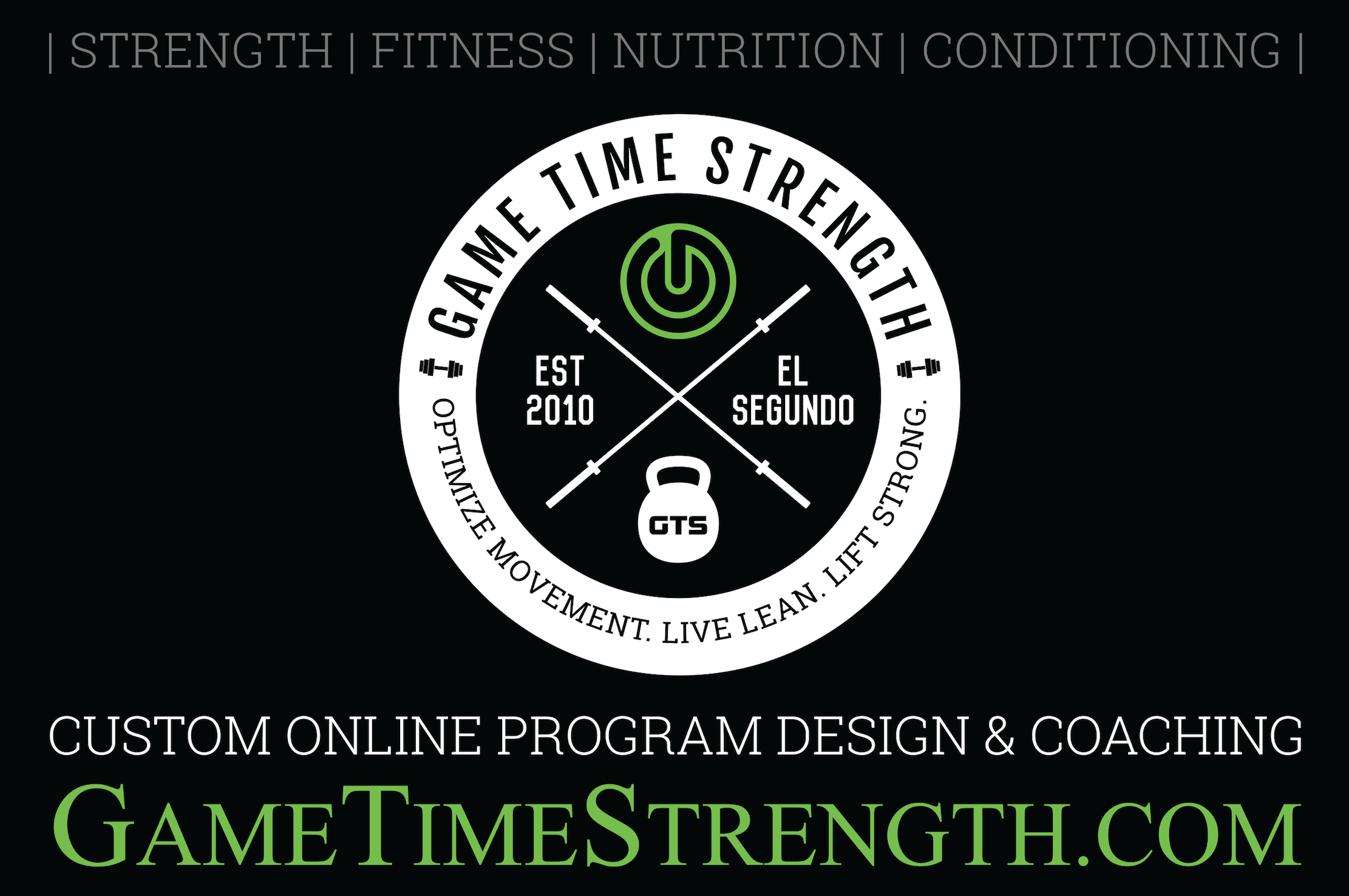 GTS Custom Online Program Design & Coaching