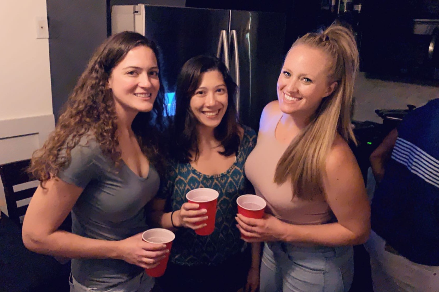 AFTER - enjoying her progress with her team