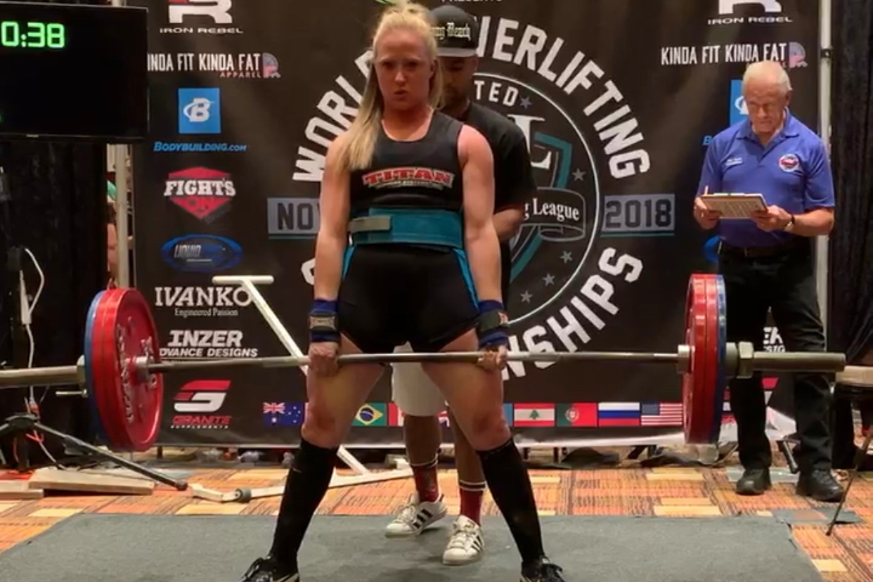 2018 IPL World Championships. 369 lb deadlift, 831 lb total!