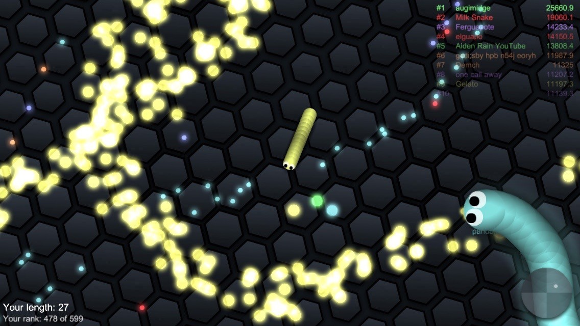 Snake's alive! The expanding cult of Slither.io