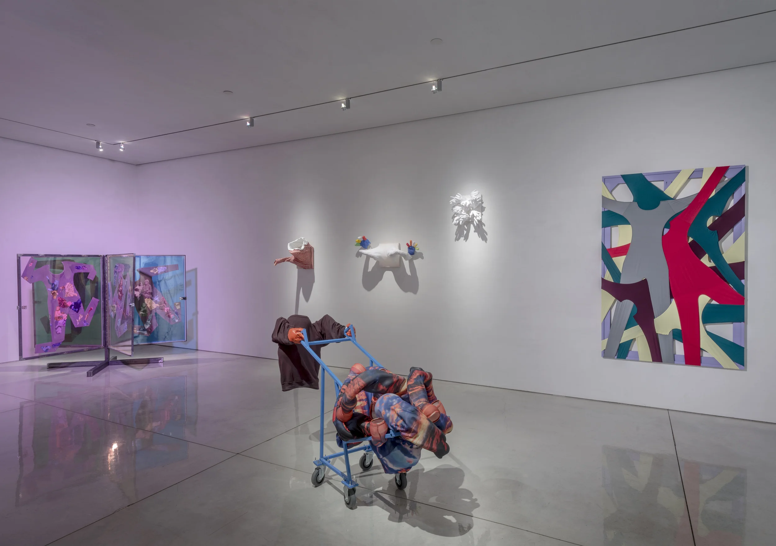 “Gently Used,” the exhibition’s name, coyly downplays what’s going on, pitching the gallery as a performance-art consignment shop; the transformations here might be better represented by a title like “Re-Animator” or “Death Becomes Her.” -Brian Droitcour, Art in America