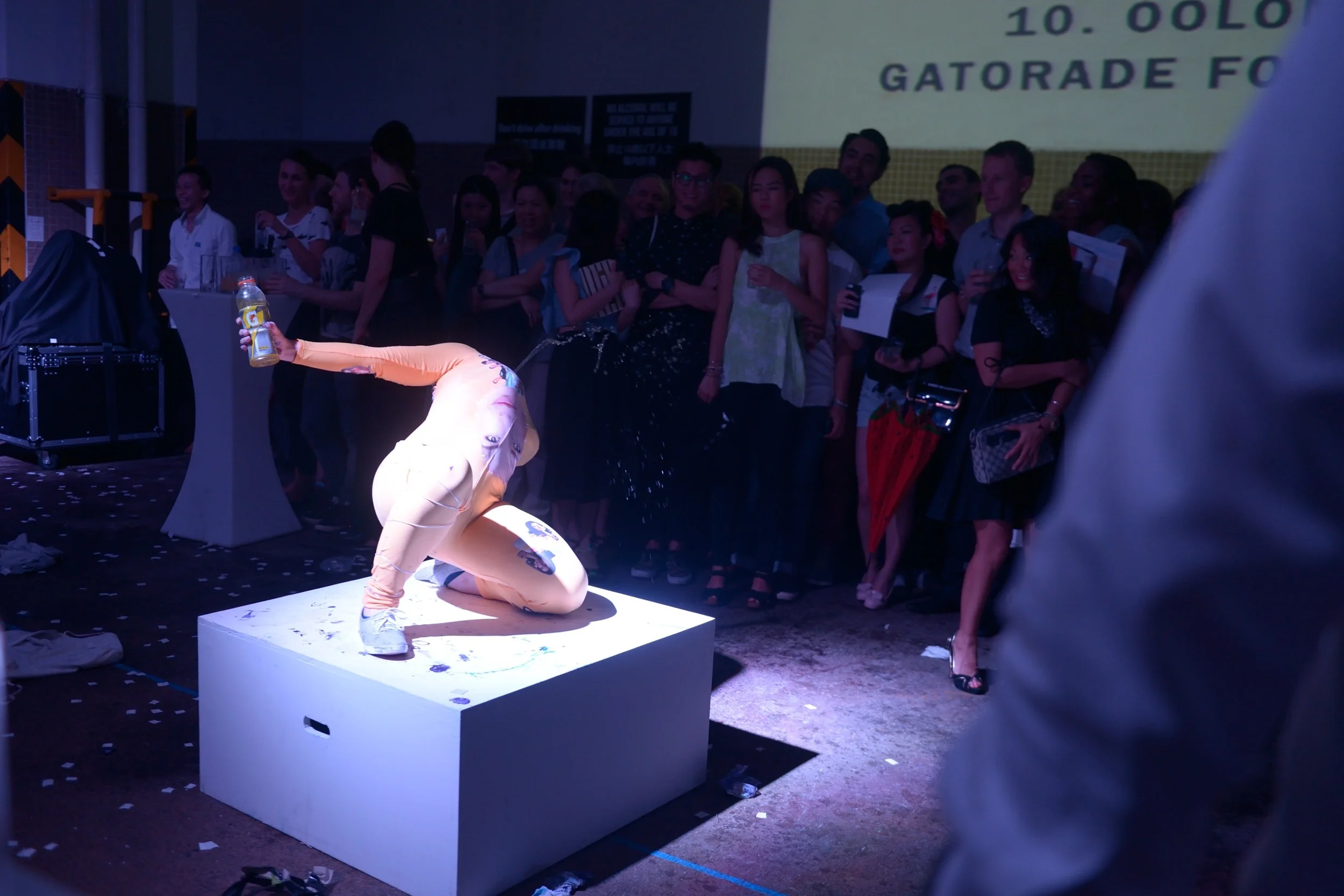   10. Oolong Gatorade fountain.  