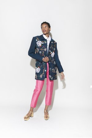 LIBERTINE X Vintage Chanel Tweed Bedazzled Blazer (Sz. M) — MOSS Designer  Consignment