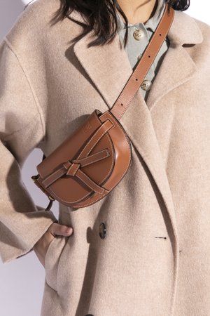 Loewe Gate Marine Brown Striped Bucket Bag – Fashion Reloved