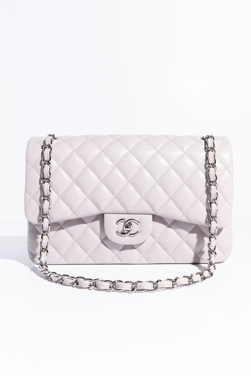 Chanel Grey Quilted Caviar Mini Business Affinity Gold Hardware, 2019  Available For Immediate Sale At Sotheby's