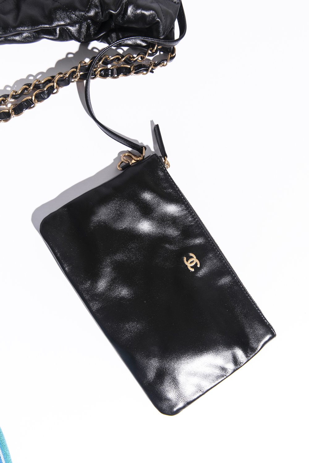 Pre-Owned Chanel XL CC Tote Bag Caviar Black 