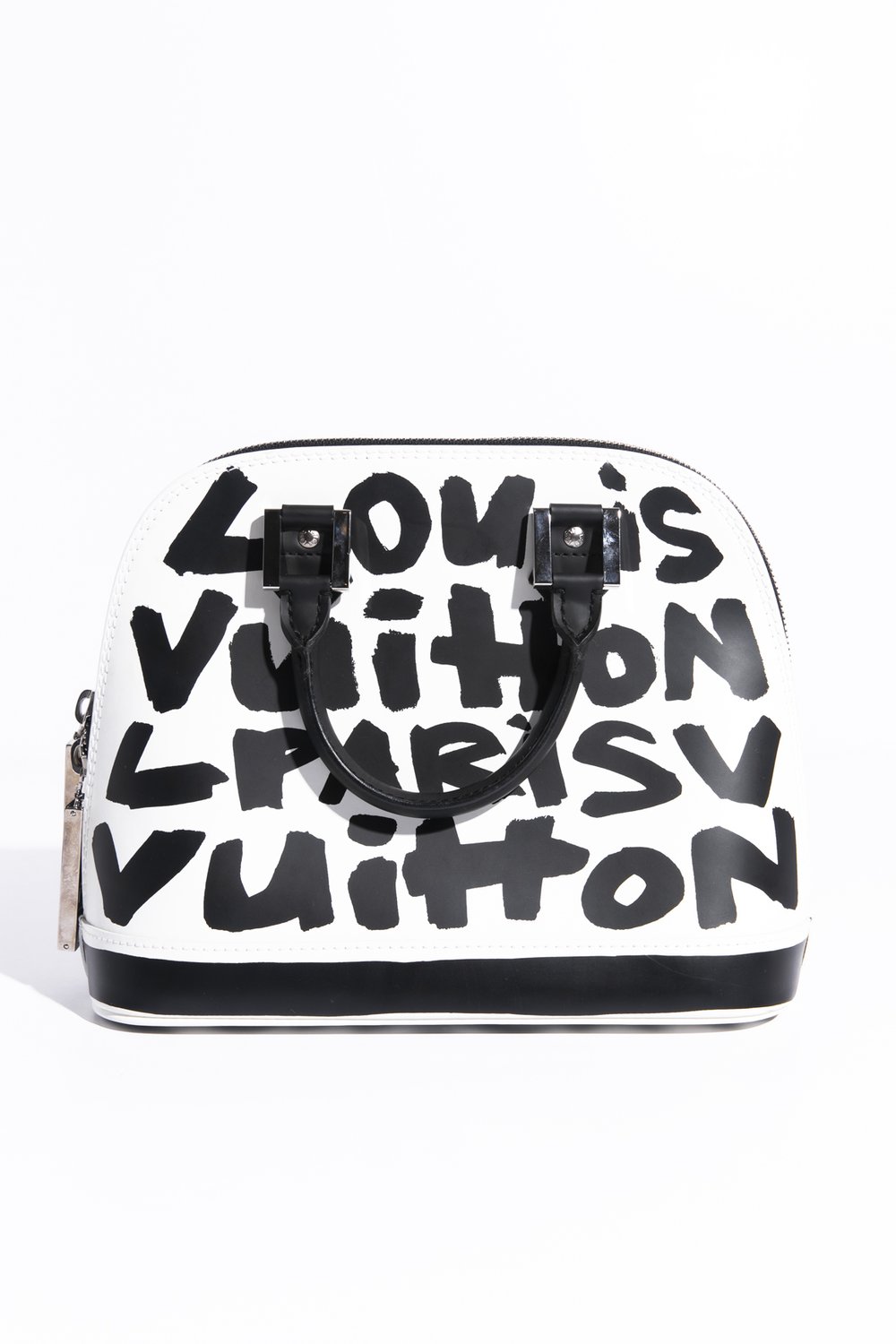 Louis Vuitton Limited Edition Graffiti Alma Bag Peach LVJP521 - Bags of  CharmBags of Charm