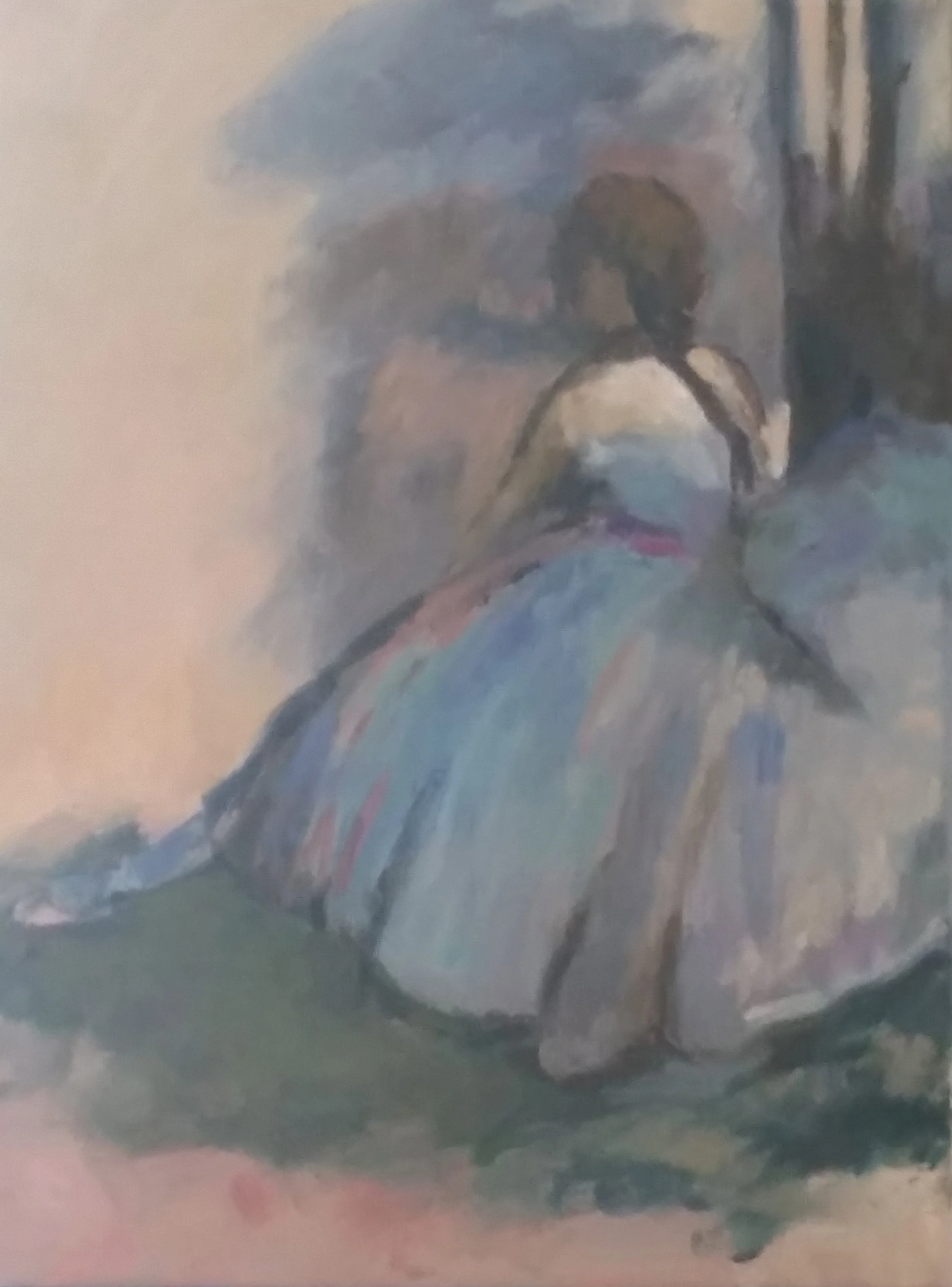 Ode to Degas 11" x 14" Oil