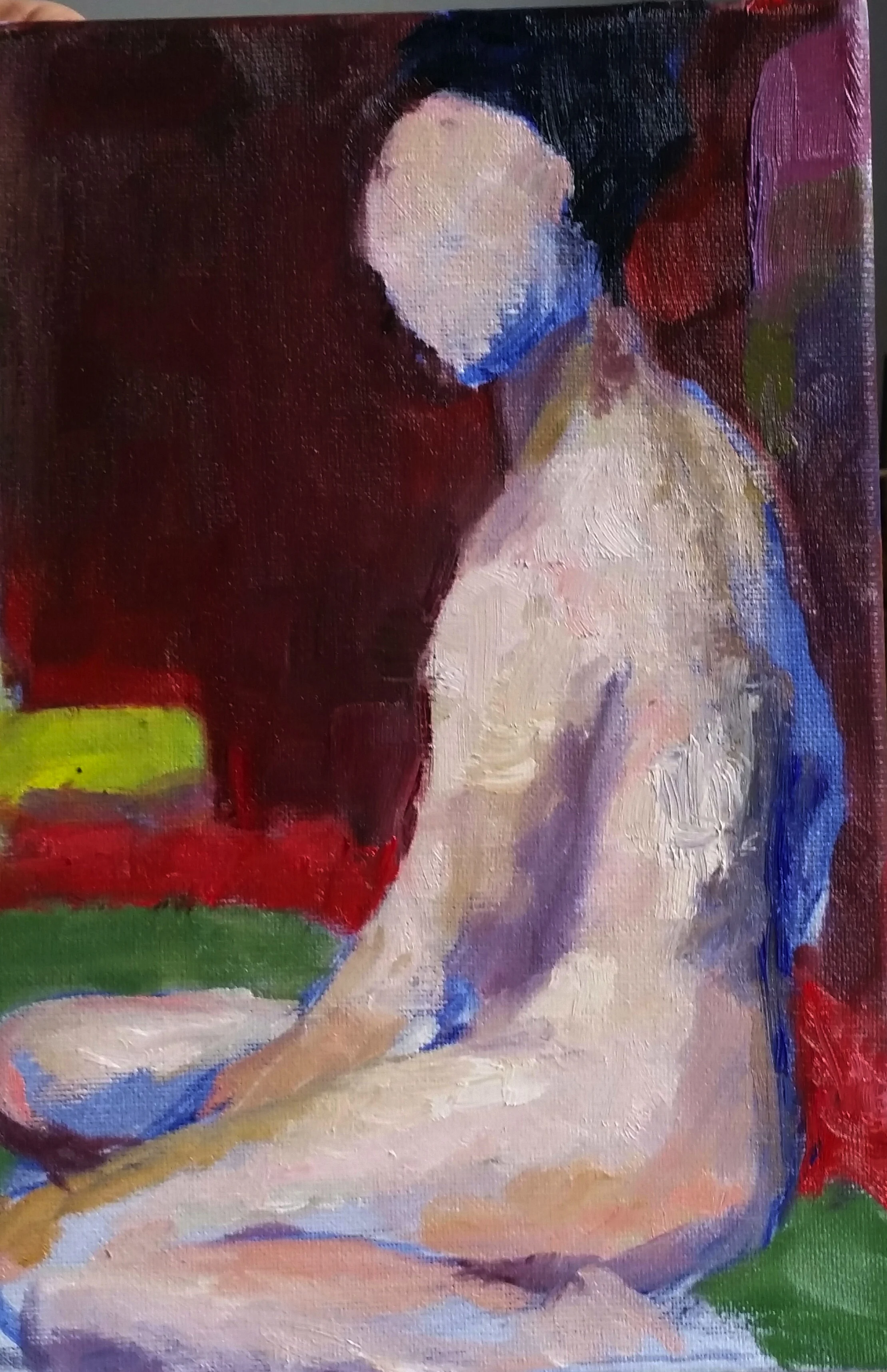 Nude 11" x 14" Oil