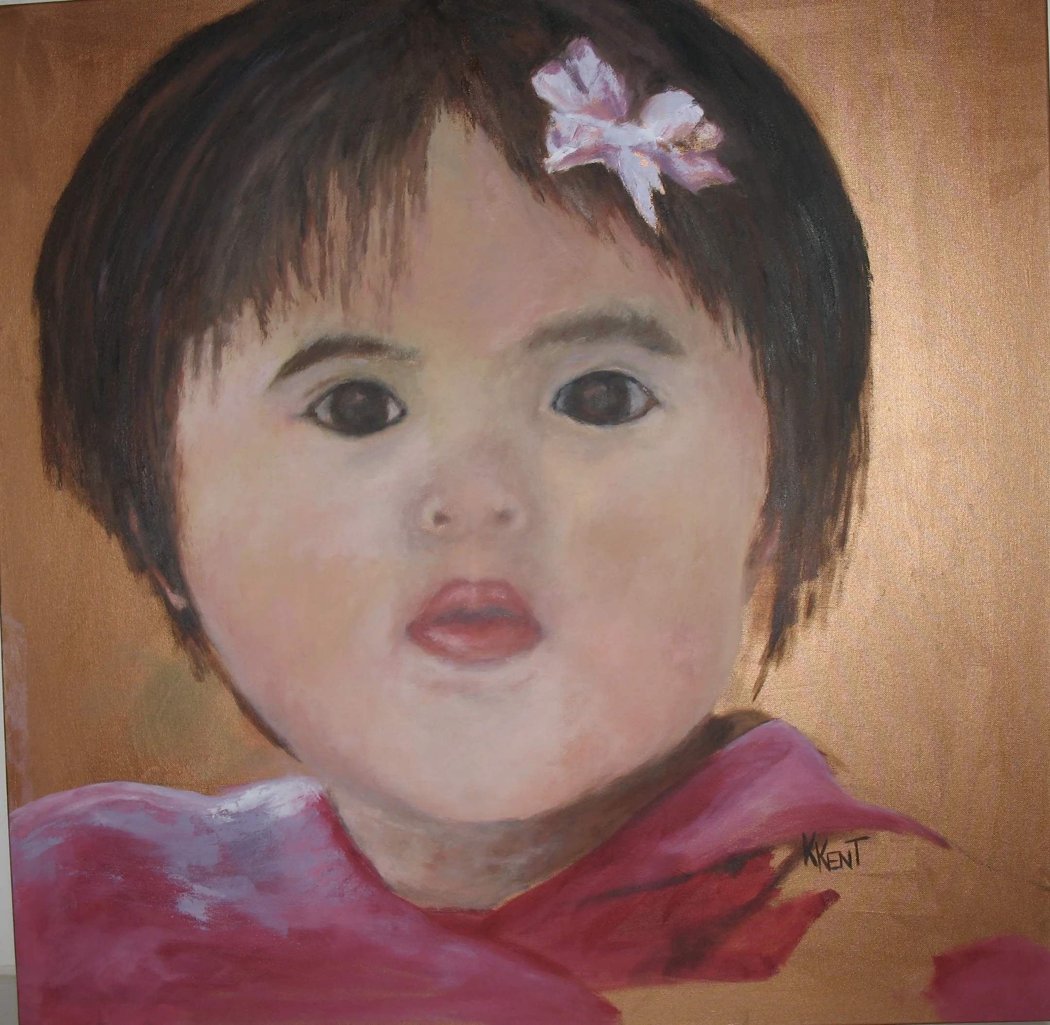 Amy 36" x 36" Oil