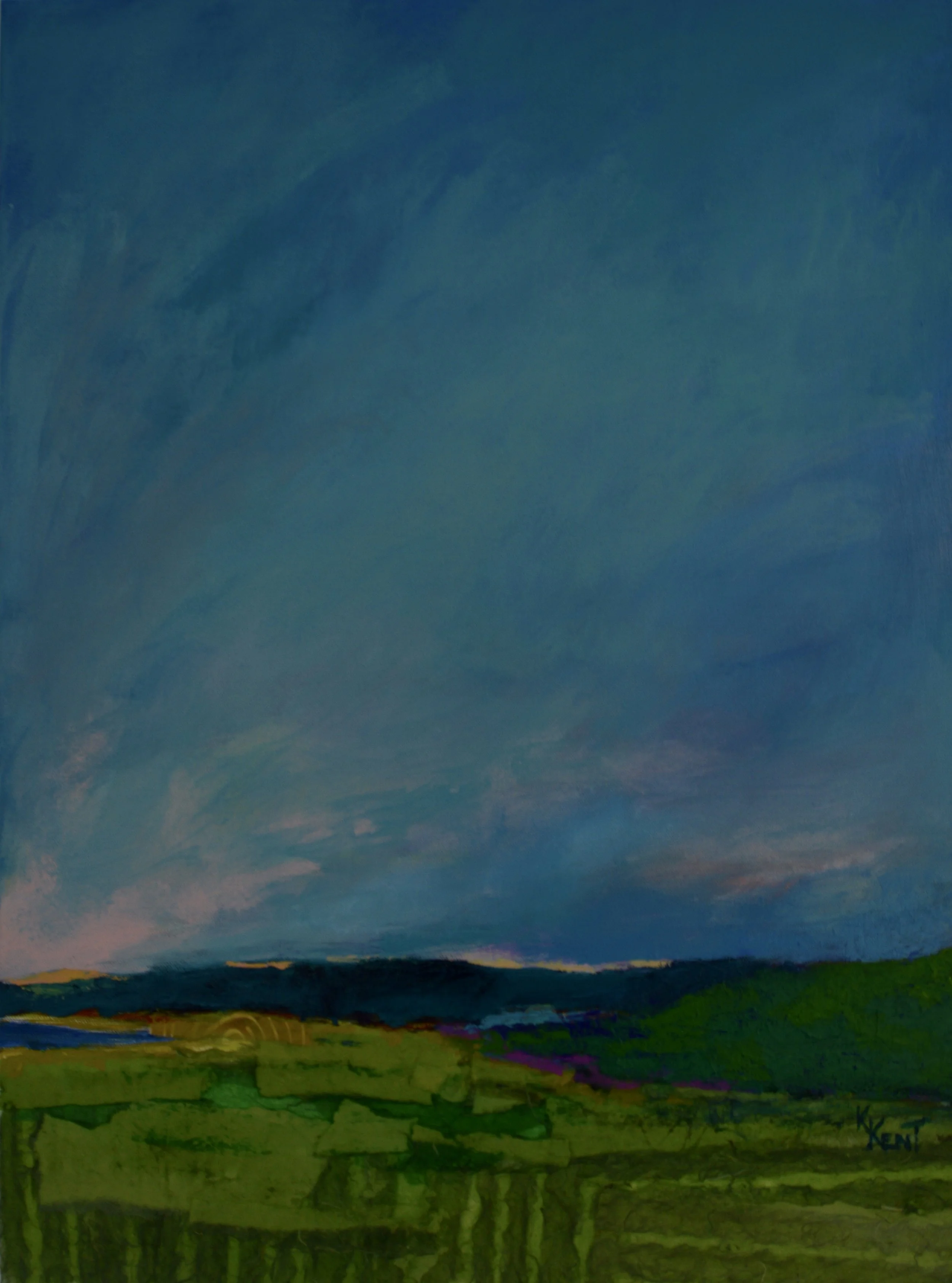 Nantucket 18" x 24" Mixed media