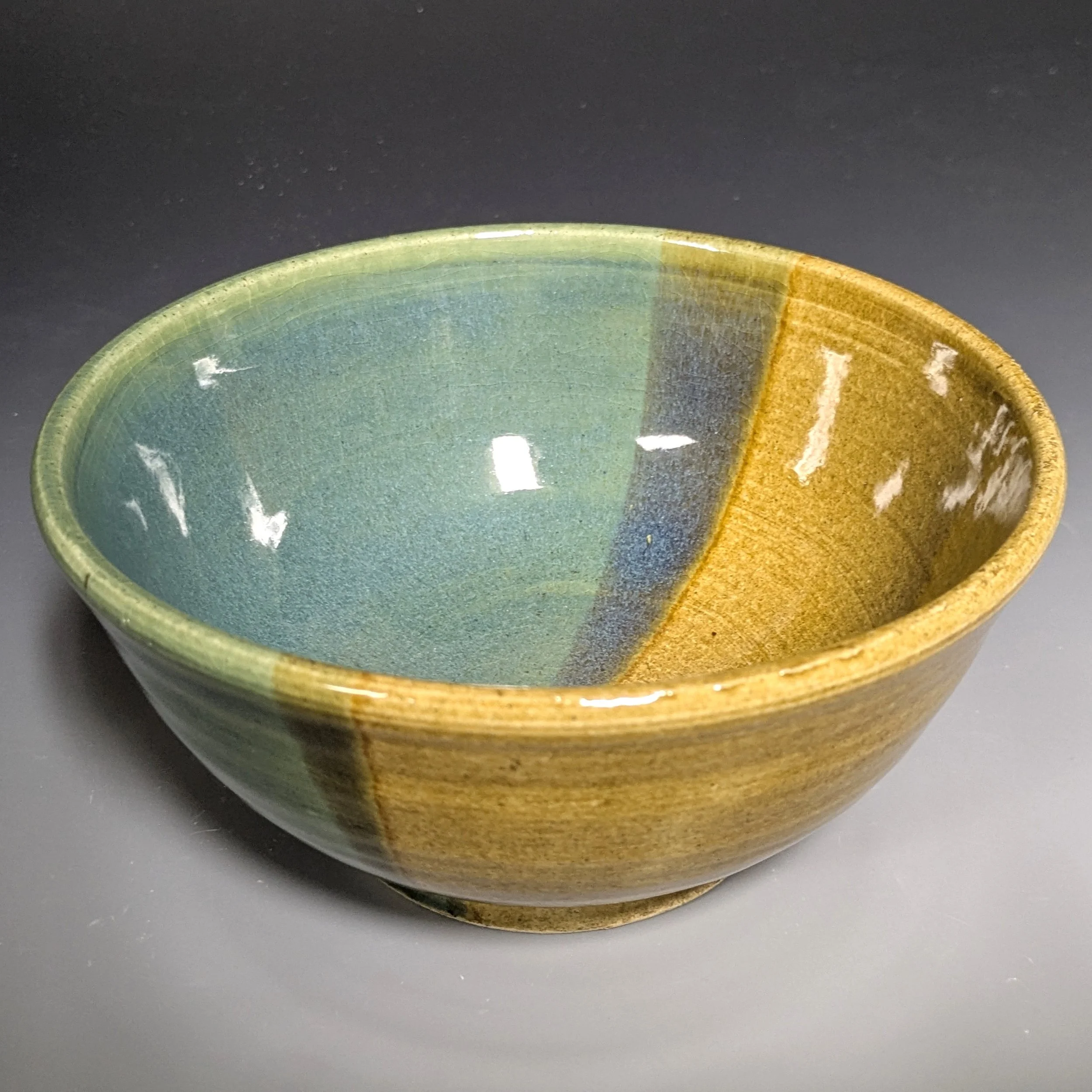 Bobby Scroggins Turquoise & Honey Bowl