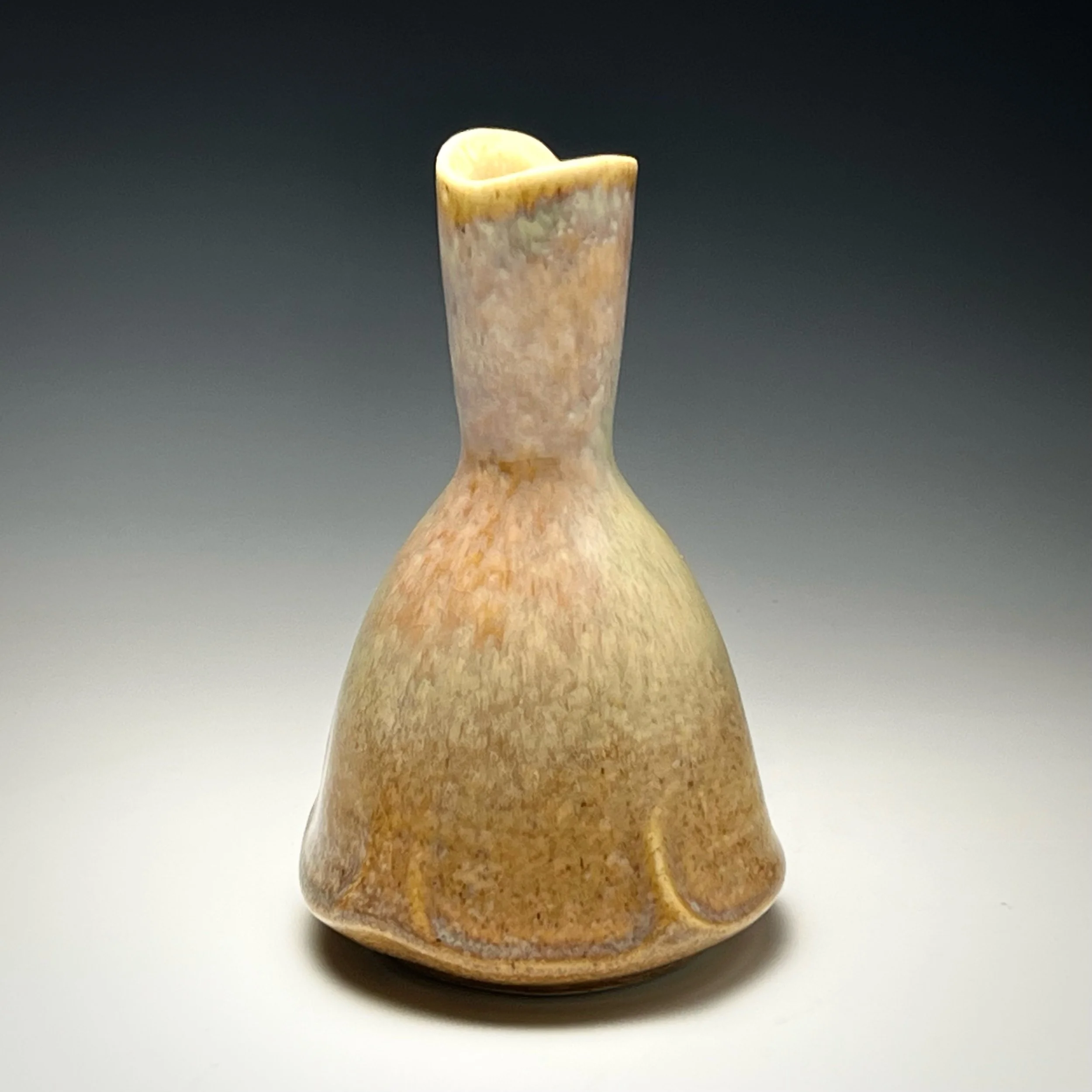 Jon Townley Honey-Gold Bottle Vase
