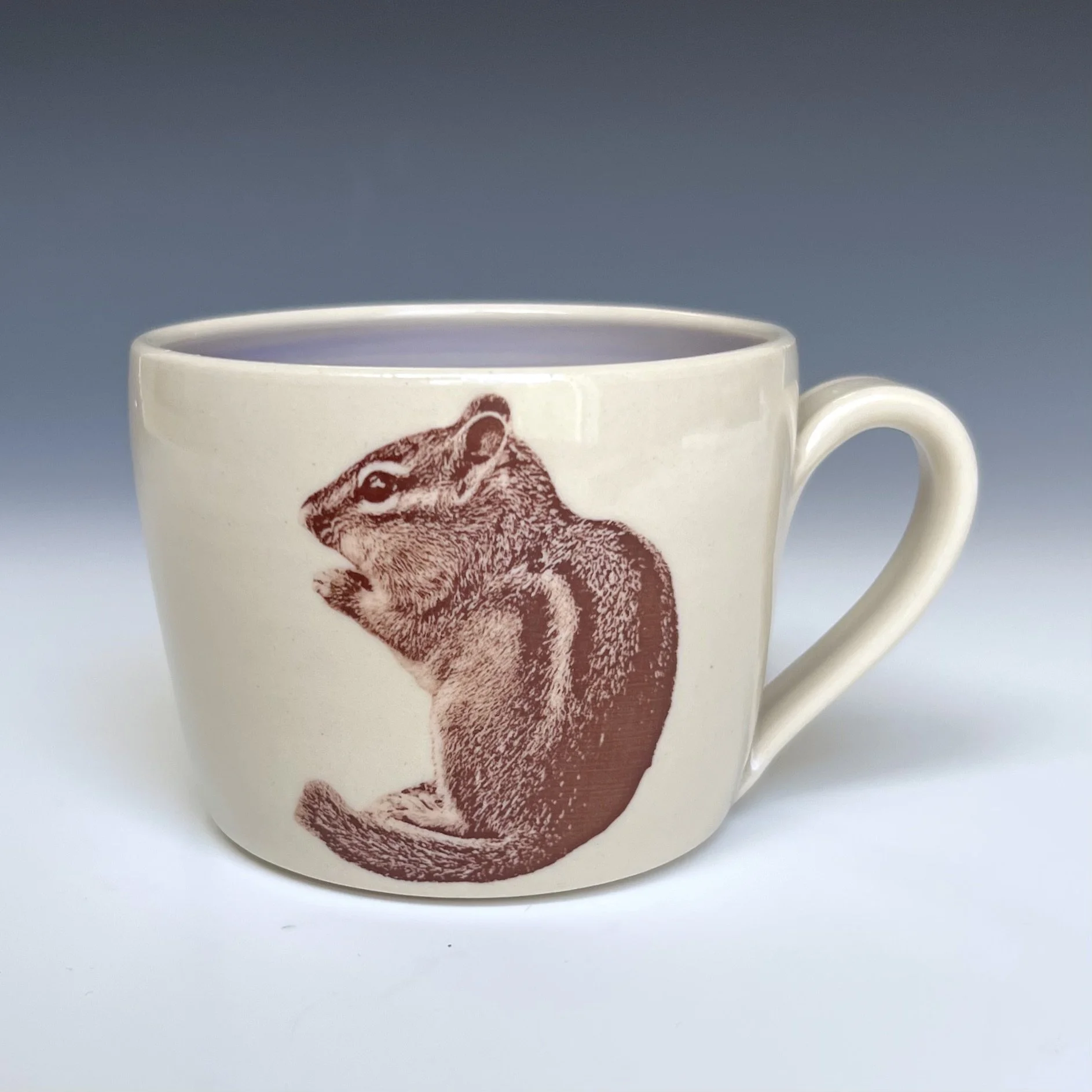 Deborah Jaffe Tall Chipmunk Mug