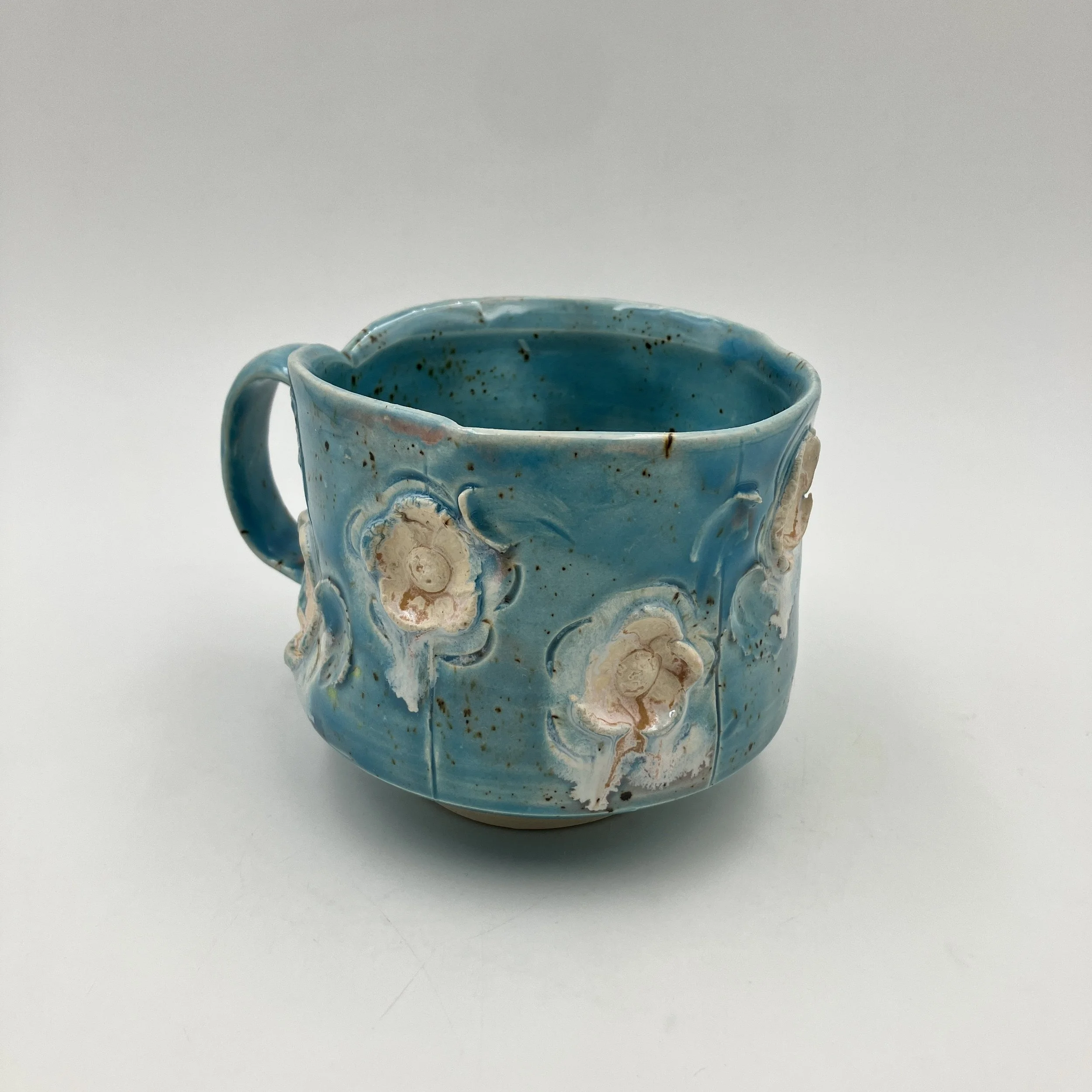 Breana Hendricks Blue Floral Mug