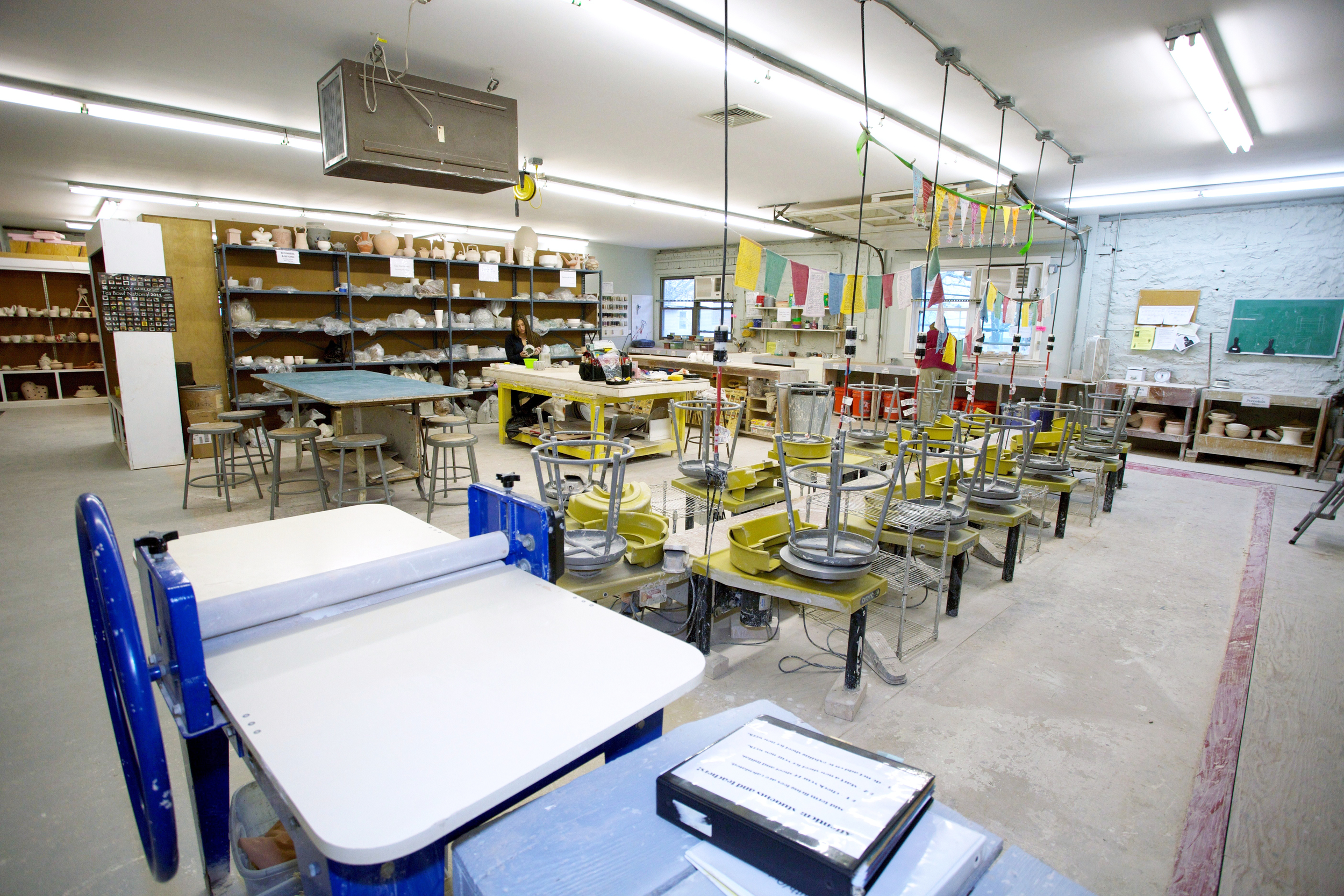 Ceramic Studio/Classroom  Stokes County Arts Council