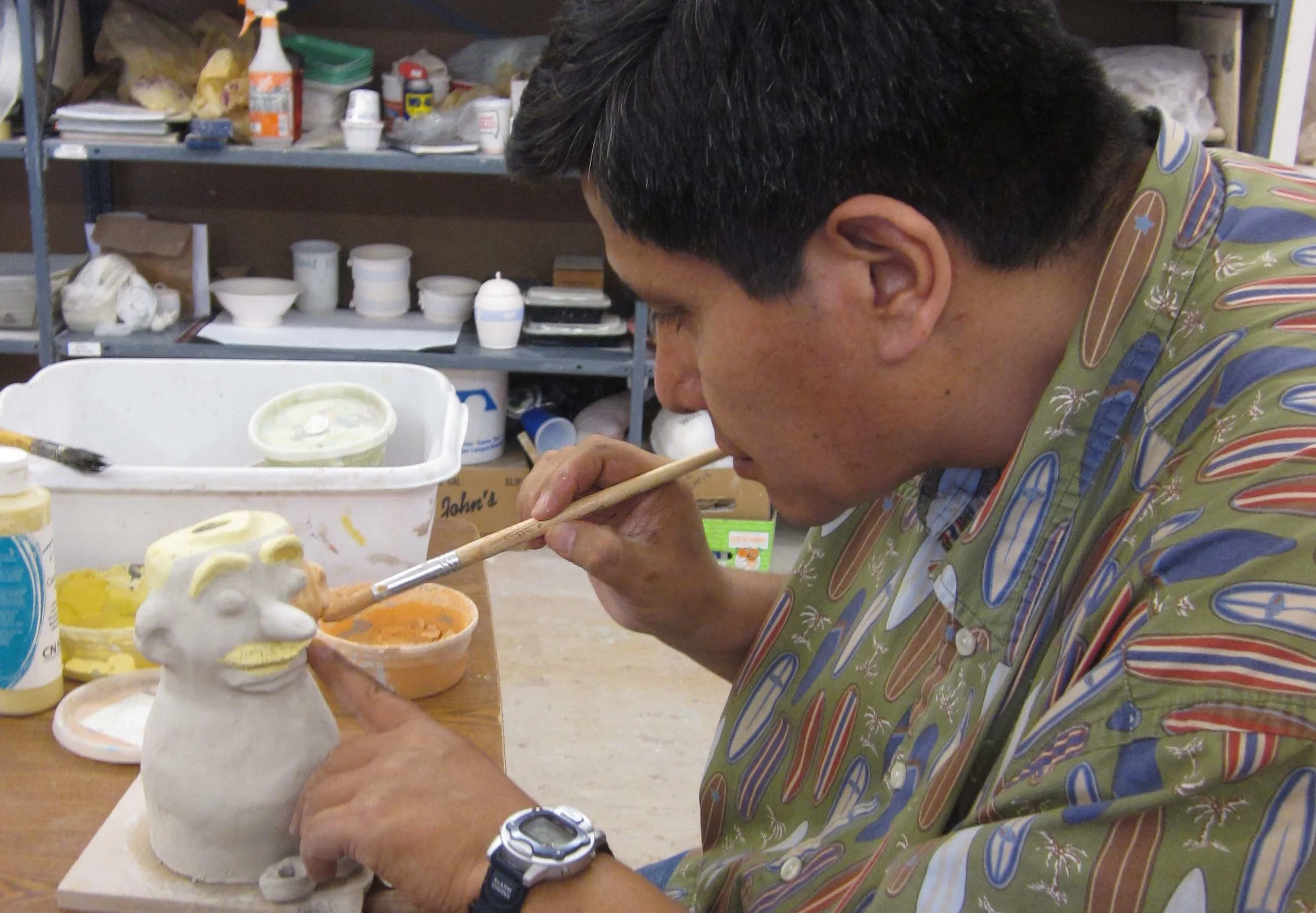 Mindful Experimentation Through Clay