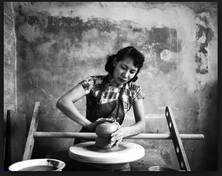 Katherine Choy, circa 1957, Photograph by Jack Robinson, www.robinsonarchive.com