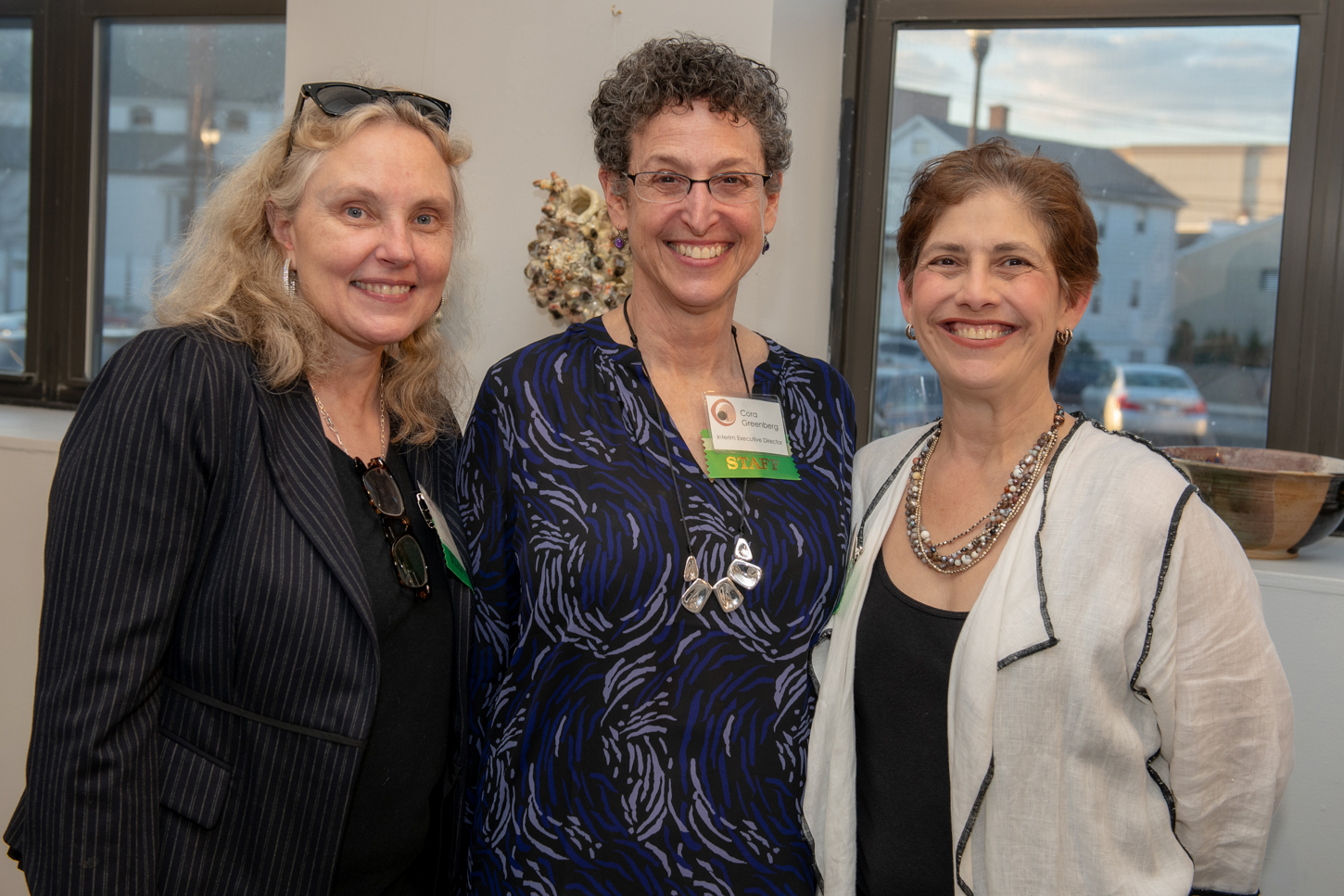  Nancy Yates, CAC Communications Manager, Cora Greenberg, CAC Interim Executive Director, Wendy Weinstein, CAC Development Manager 
