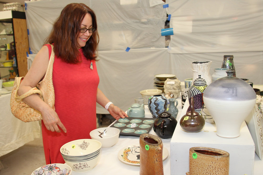 Clay Art Center Spring Fest 2019 pots.JPG