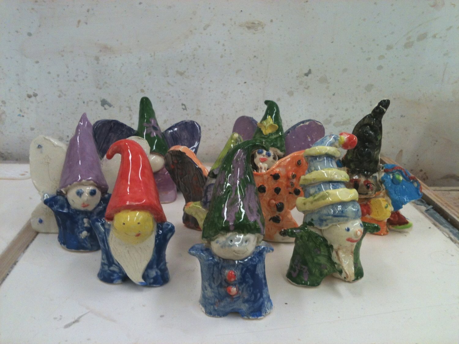 Garden gnomes and fairies