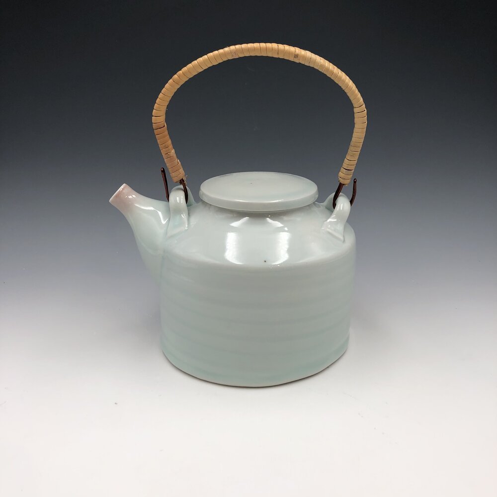 Dalia Berman Light Blue Celadon Teapot