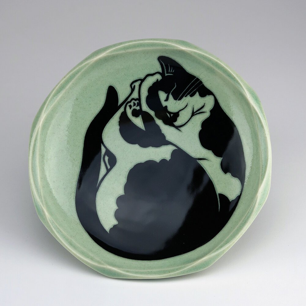 Yoko Sekino-Bovè Cat  Nap Plate II