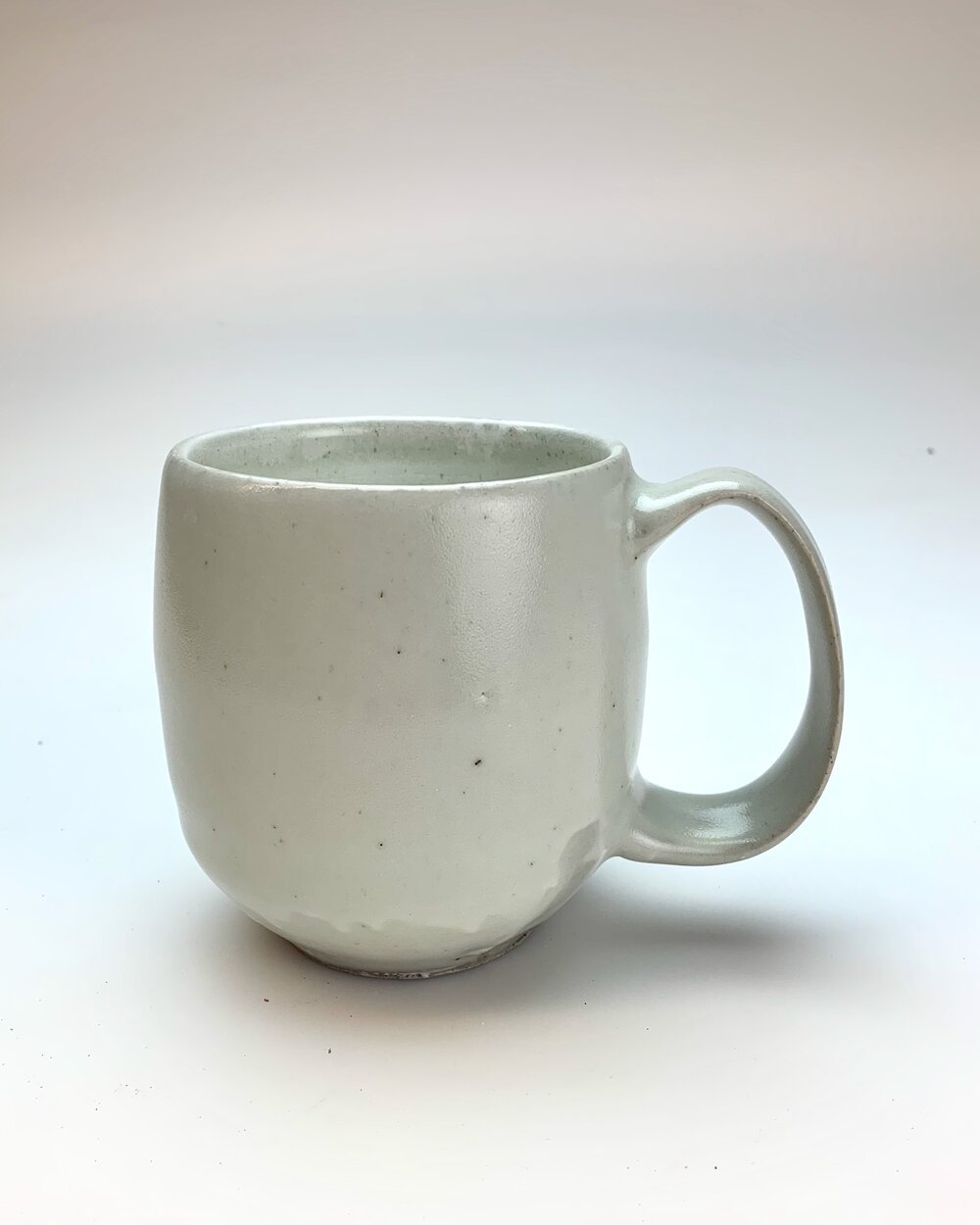 Christine Fashion White Stoneware Mug
