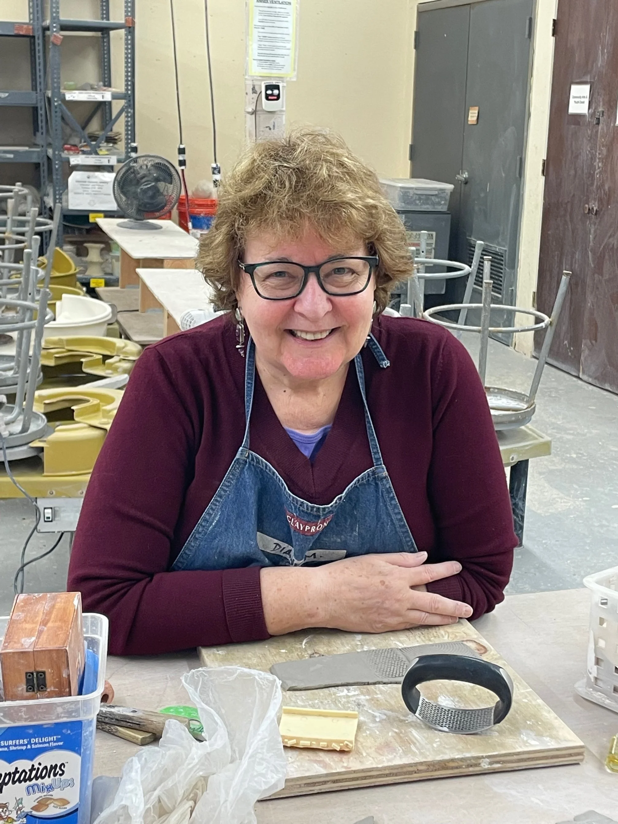 Diane Morello's Journey as a Beginner Student at Clay Art Center