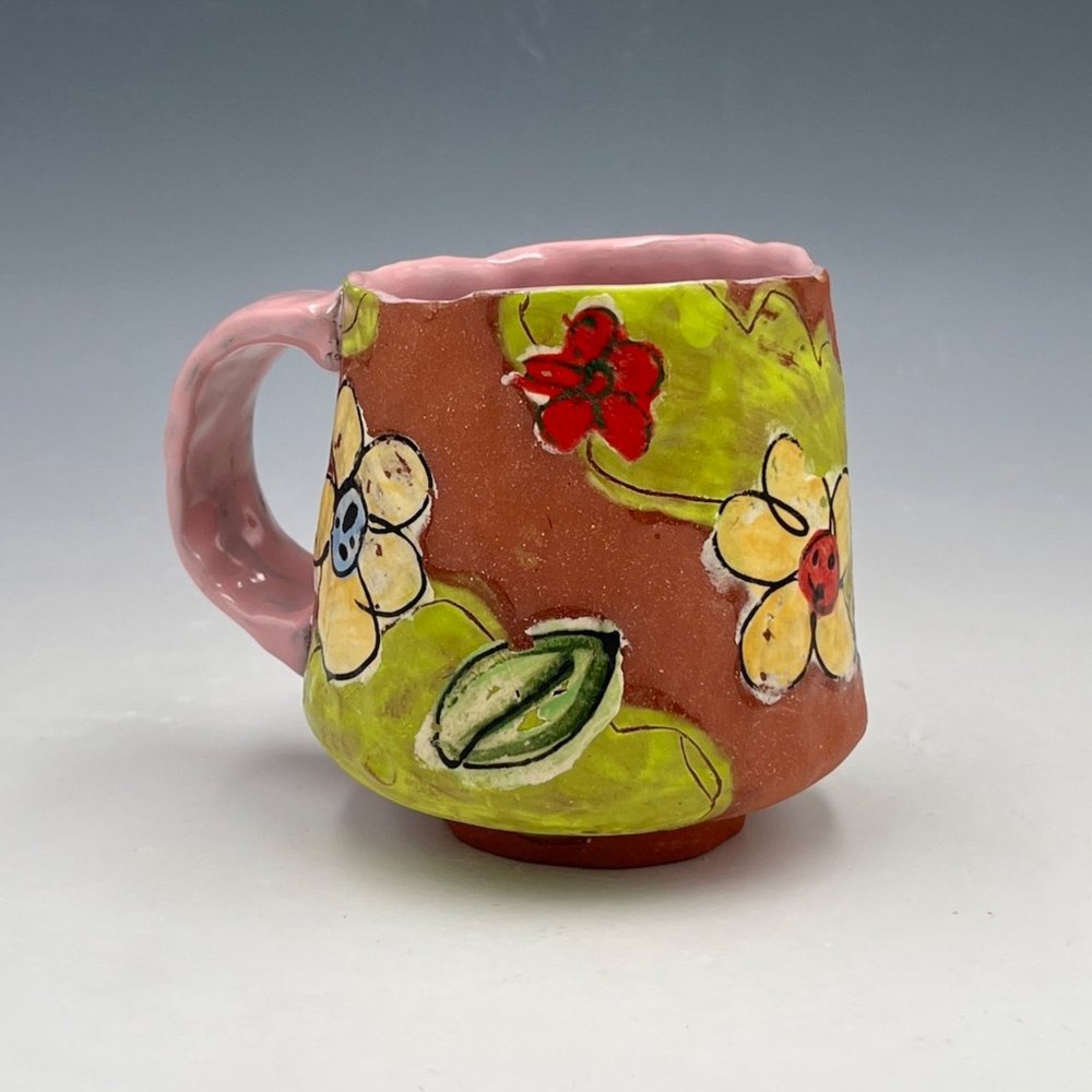 Avery Wells Floral Mug