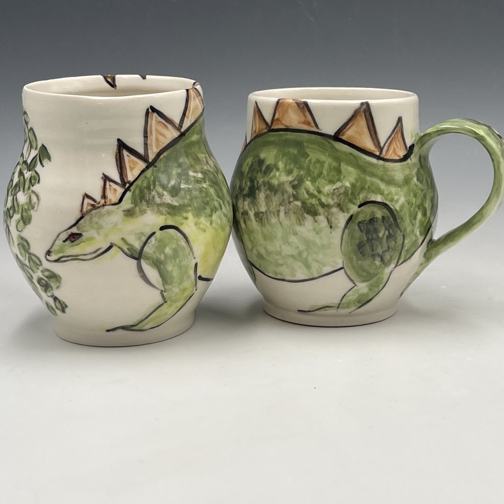 Roberta Shapiro Stegosaurus Mug