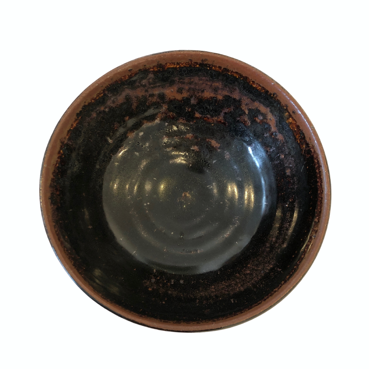 Henry Okamoto Small Temmoku Bowl - View 4