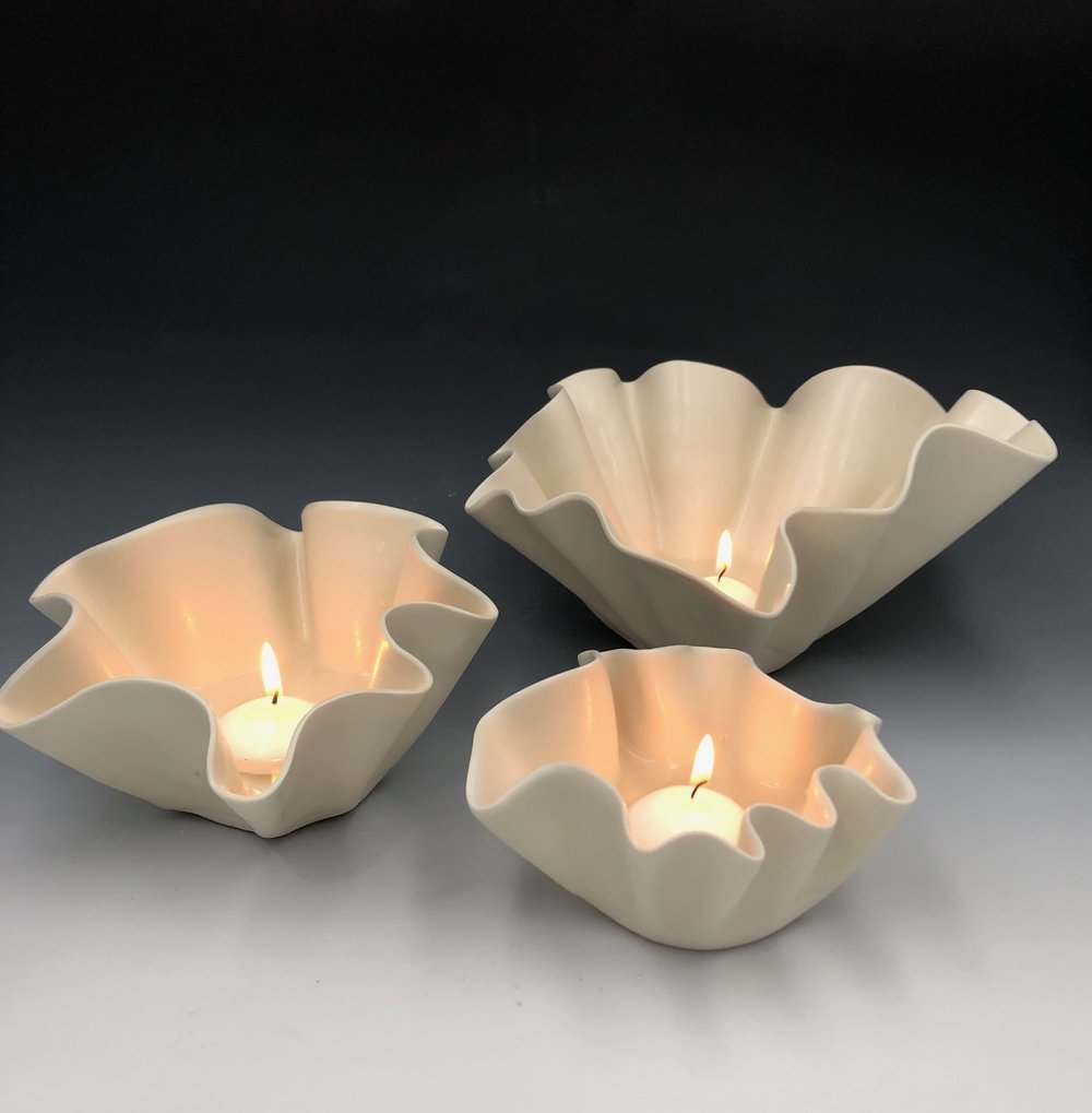 Dalia Berman: Tea Light Bowls Set