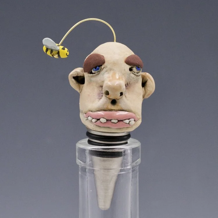 Clay Art Center - Jane Neuss Cohen Bottle Stoppers