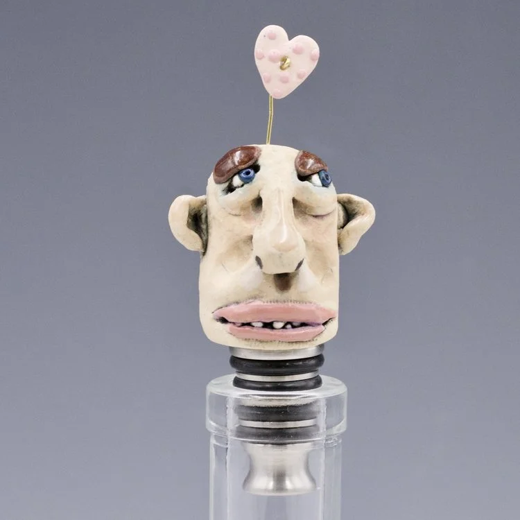 Clay Art Center - Jane Neuss Cohen Bottle Stoppers