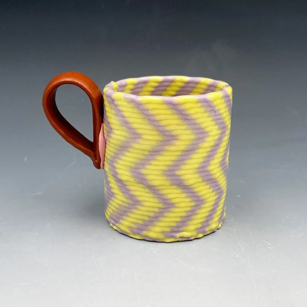 Clay Art Center - Keith Simpson 3D Printed Porcelain Mugs