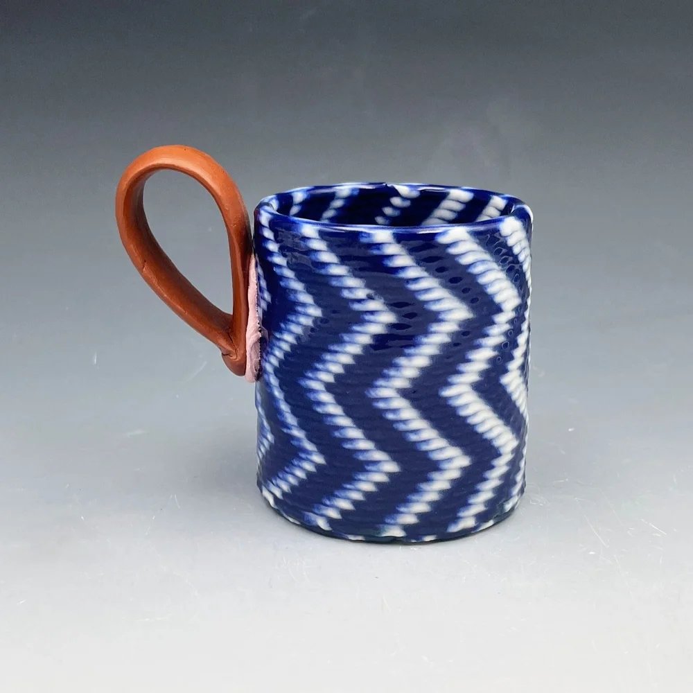 Clay Art Center - Keith Simpson 3D Printed Porcelain Mugs