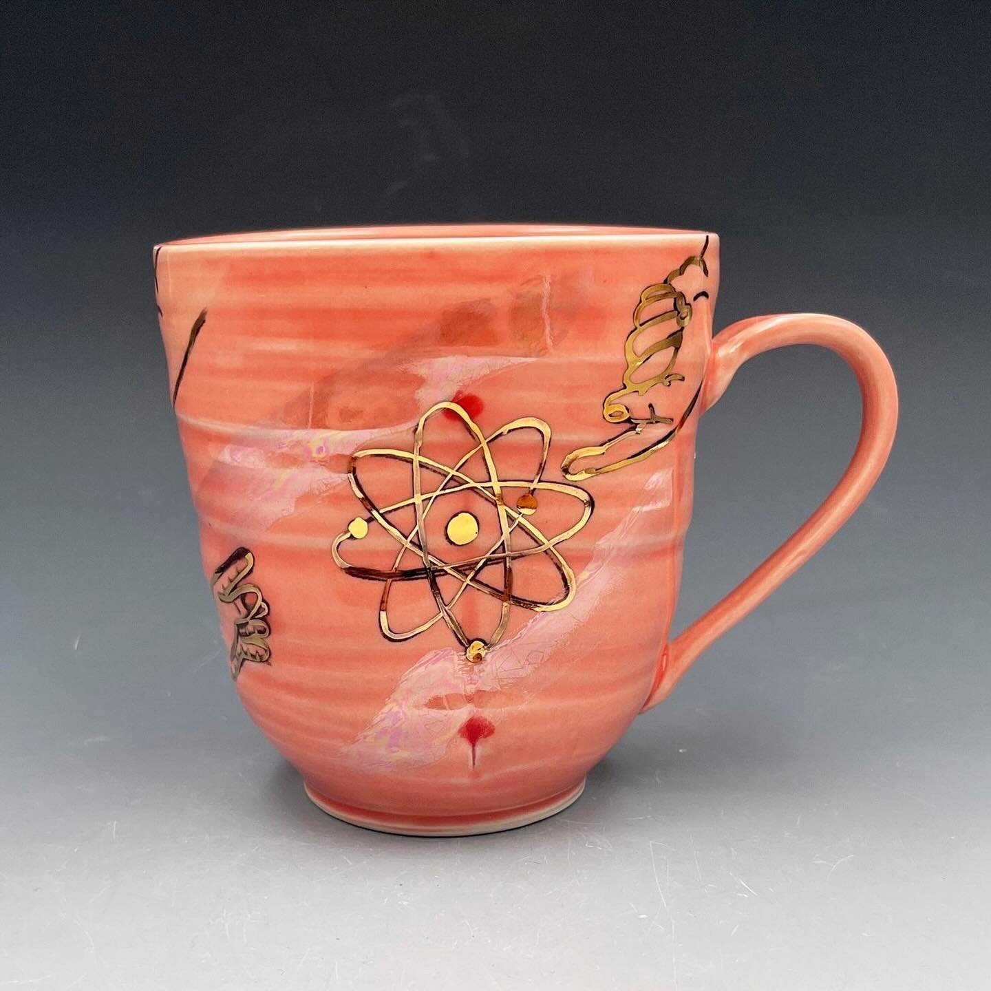 Still thinking about that Lynn Goodman mug you saw at our NCECA booth? Here&rsquo;s your chance to get one! 

Newly uploaded to Clay Art Center Shop are the Atomic Mug, Sky Blue Squirrel Mug, and the Sparrow Mug. Each one is wheel thrown porcelain wi