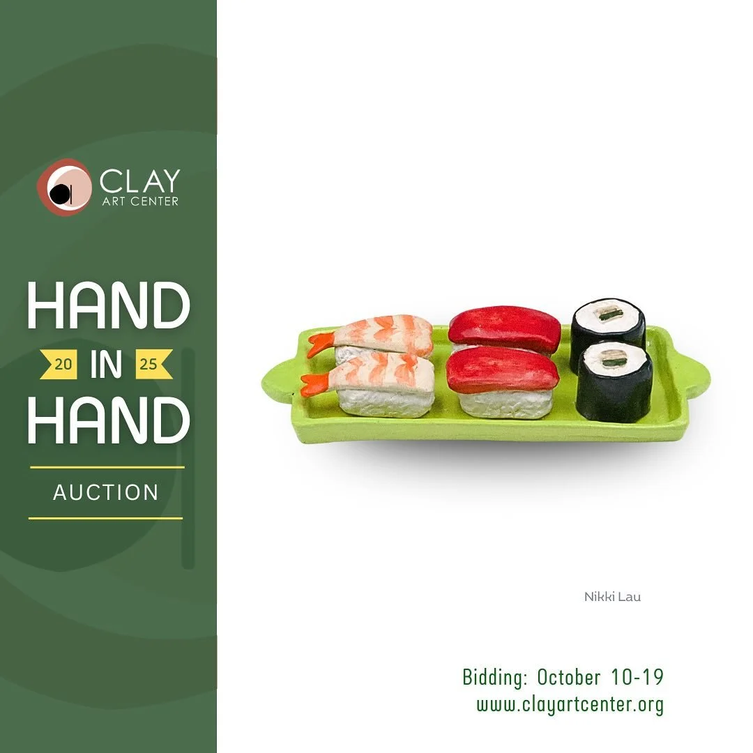 Only 4 Days to Go!!

Get ready to fire up your love for ceramics &mdash; our Hand in Hand annual Benefit and Auction is almost here! 

From functional mugs to breathtaking sculpture, there&rsquo;s something for every collector, enthusiast, and cerami