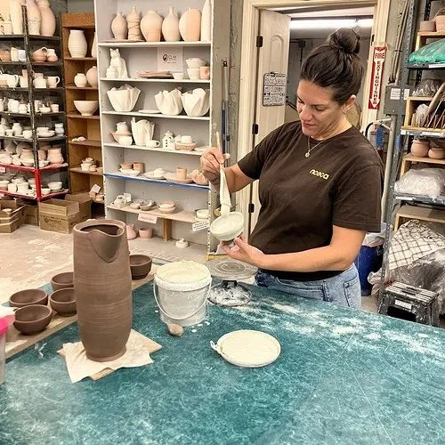 Achievement &amp; Joy: Meet Hand In Hand Honorees

Meet some more of the incredible honorees we will celebrate at our Hand in Hand event this coming Saturday; long-time Clay Art Center students Ellen Salov, Sondra Goldenberg, and Jeffrey Janowicz.

E