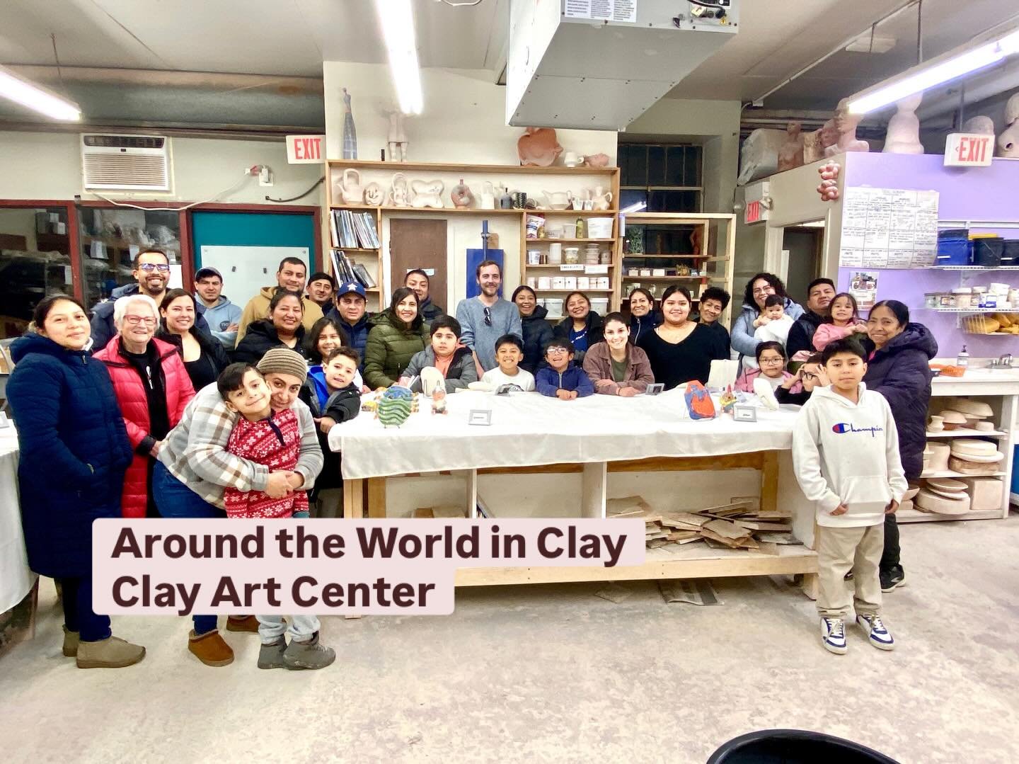 Celebrating Creativity at Clay Art Center!

The fall session of Around the World in Clay has come to an end. Yesterday, we showcased the work of our youngest group of students and invited families to come and check them out. We&rsquo;re really proud 