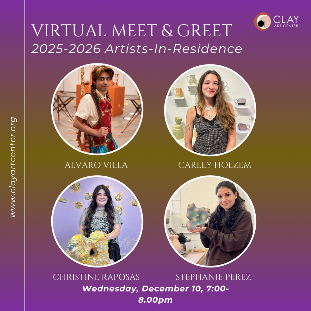 Artist-in-Residence 2025-26: Alvaro Villa, Carley Holzem, Steph Perez, &amp; Christine Raposas