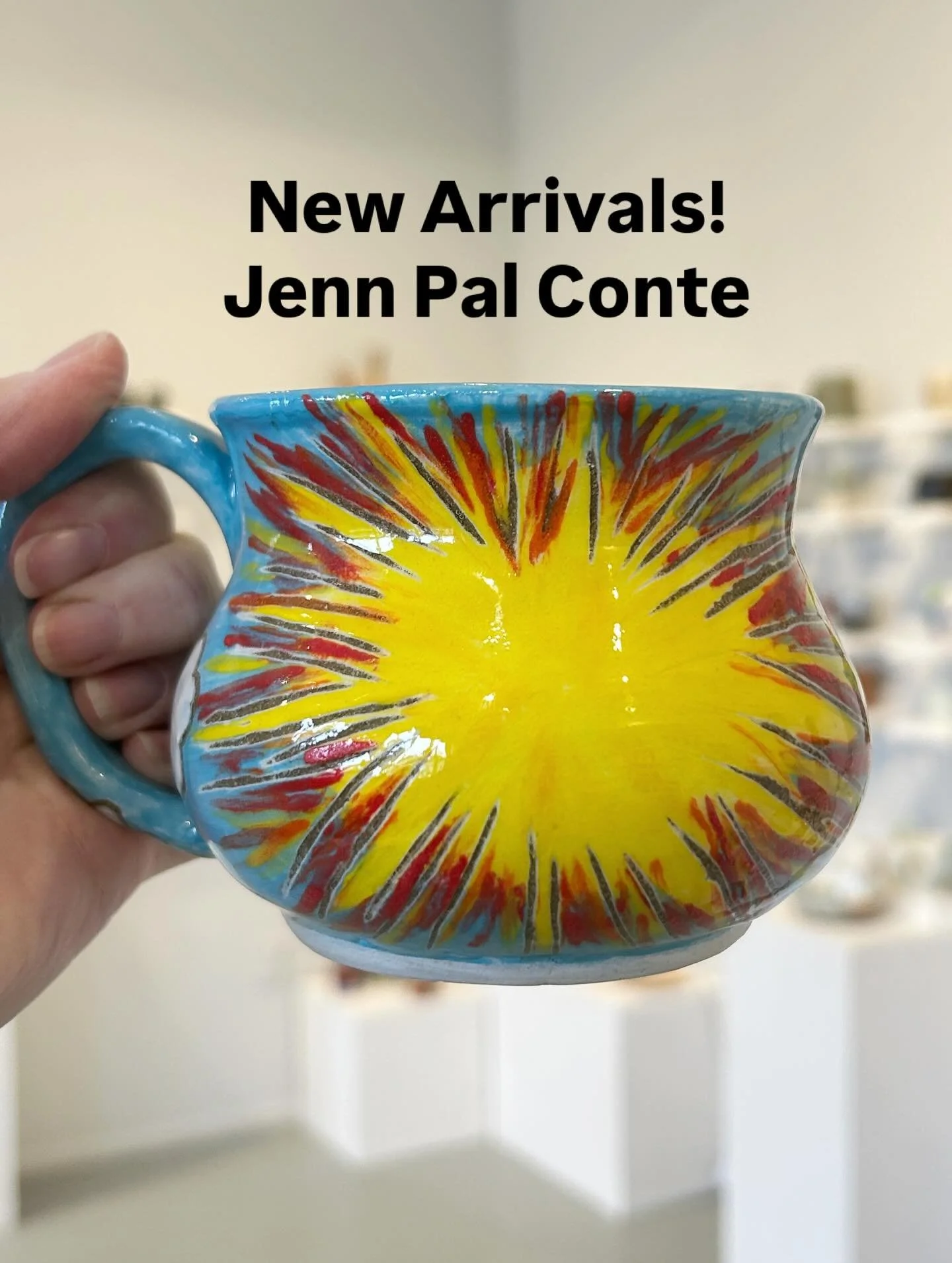 New Arrivals in Handmade for the Holiday at Clay Art Center!

Jenn Pal Conte | Mugs &amp; Jewelry
Doug Peltzman | Large Lidded Jar
Peter Arnow | Bottle Vase
Roberta Shapiro | Ornaments 
Sally Ng | Mini Teapot

Shop in person now through December 23, 