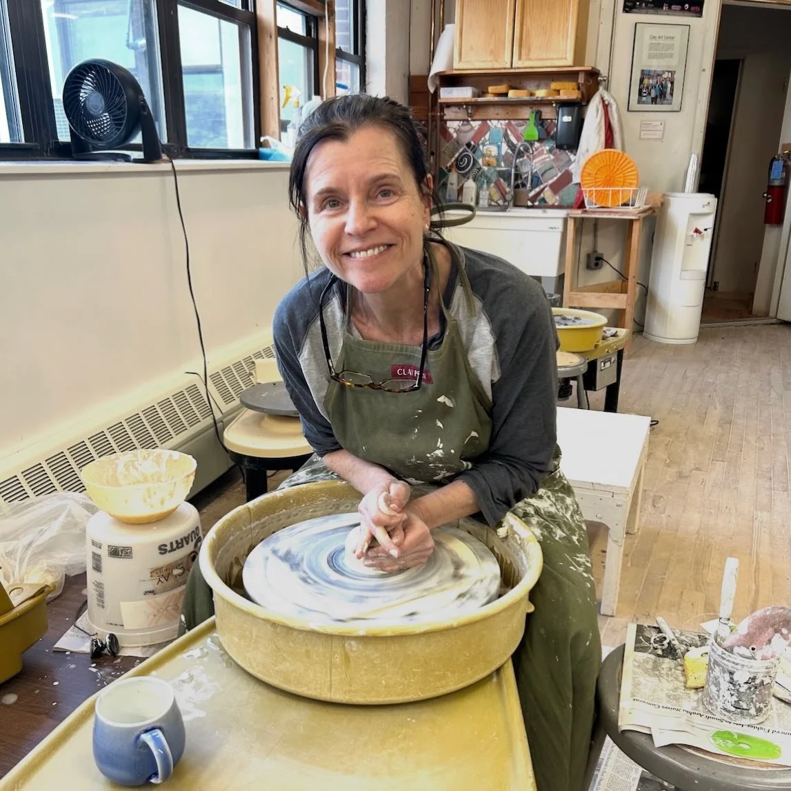 Artist Spotlight: Handmade for the Holidays!

In this week&rsquo;s edition of Clay Dish Blog we caught up with Clay Art Center Artist Claire Cohen. Working on the wheel in porcelain, Claire thinks of her work as functional art, and states that, &ldqu
