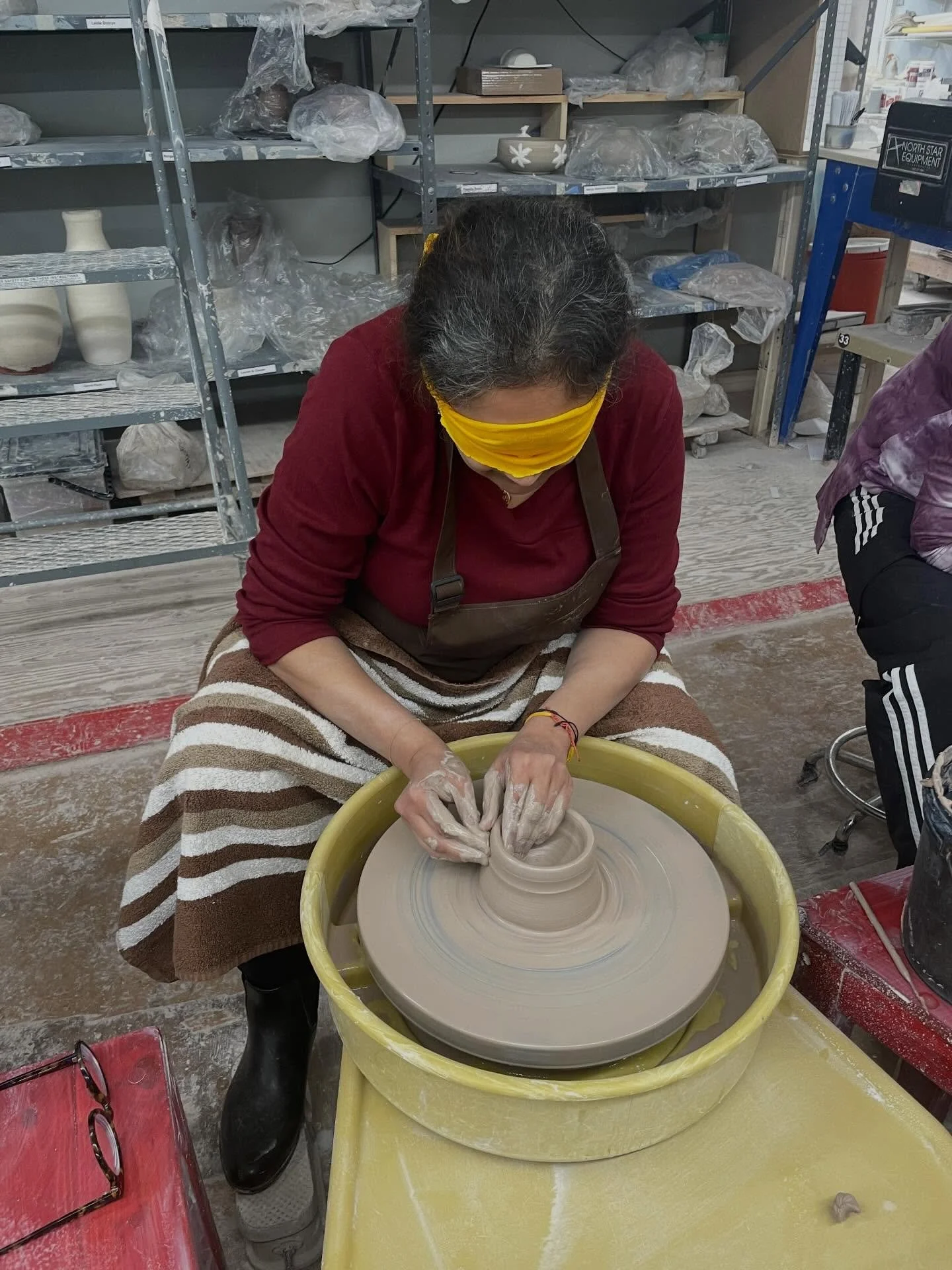 Clay Art Center students are some of the most enthusiastic people we know! Between their dedication and passion for clay, pot lucks, and birthday celebrations, our students are always game for learning and fun....sometimes at the same time! 

As clas