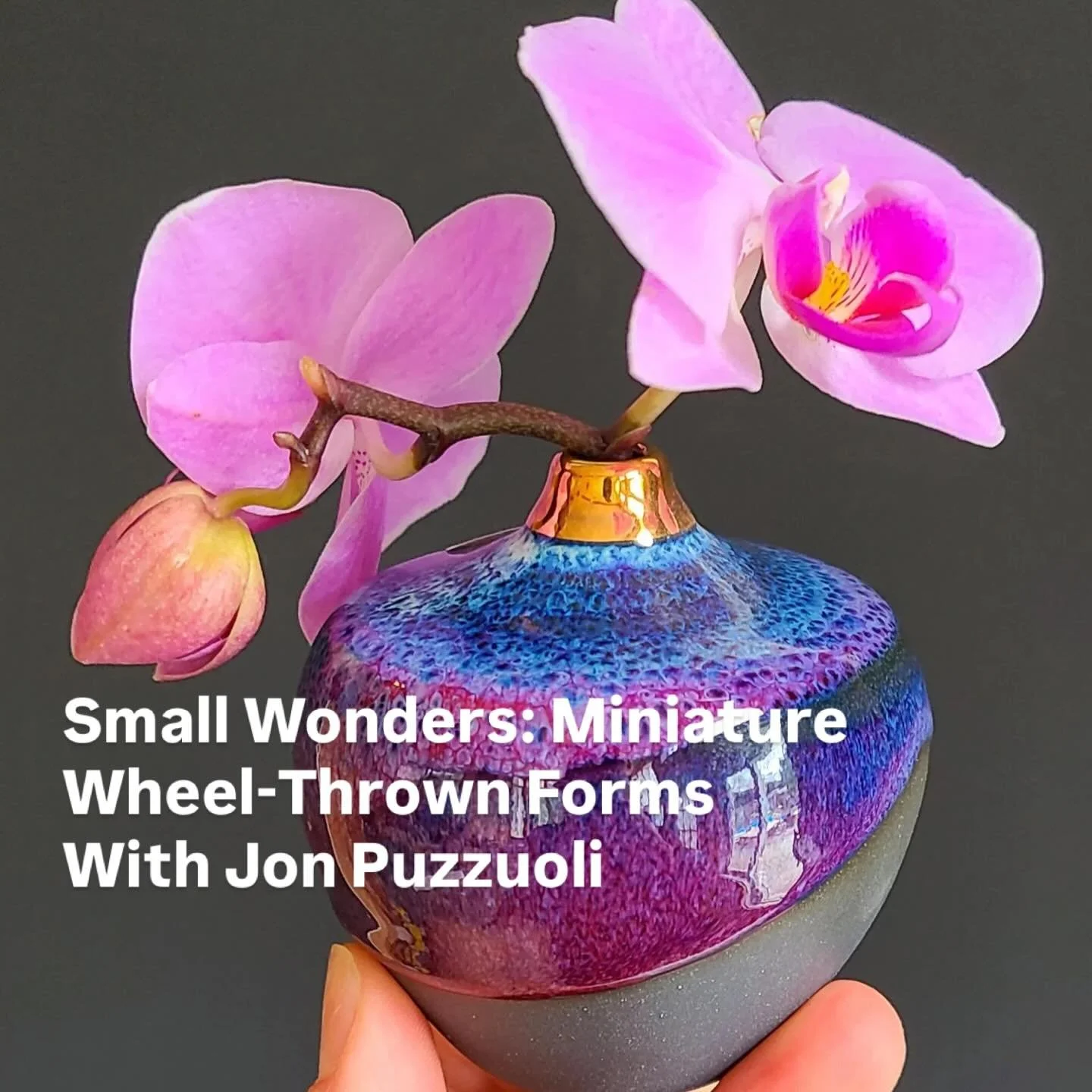 Clay Art Center has some great workshops available now for you to explore!

Just added! On Saturday, April 11, learn to throw, shape, trim, and finish small-scale clay vessels with Jon Puzzuoli in Small Wonders: Miniature Wheel-Thrown Forms.

On Satu
