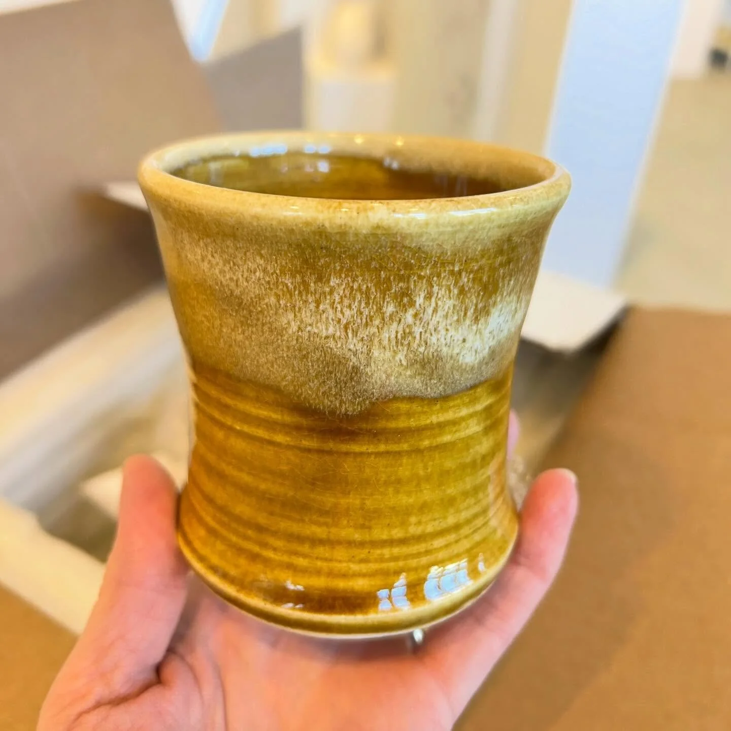 Unwrapping and Uploading to Clay Art Center Shop!

The Clay Art Center team have just uploaded these beautiful pieces from Featured Artist Bobby Scroggins to our website. Unwrapping new work is always a joy, and we love to stop and admire the forms a