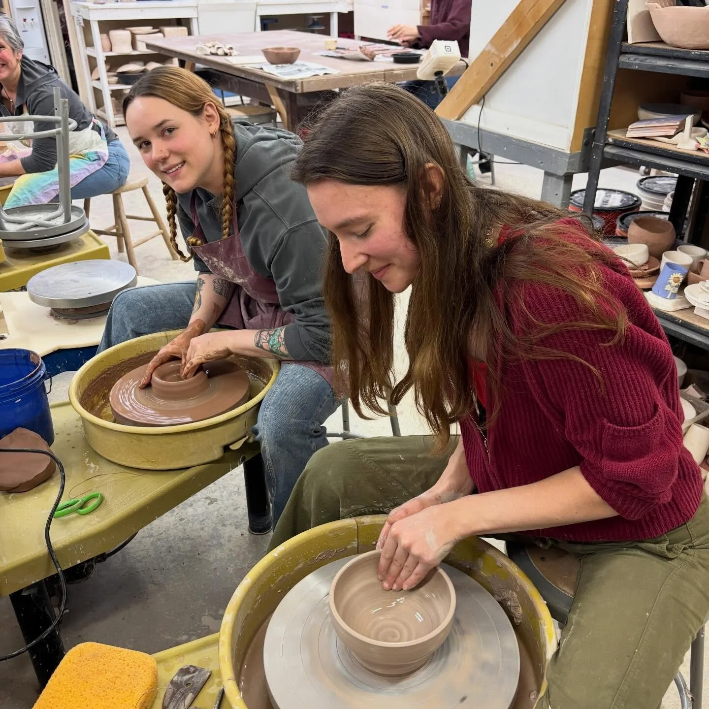 Clay Art Center staff and Artists-in-Residence were busy this evening working on bowls for the upcoming Empty Bowls fundraising event, taking place on Sunday, May 3, at 11:00 AM - 12:30 PM at Rye Presbyterian Church, Rye. 

For more than 25 years, Cl